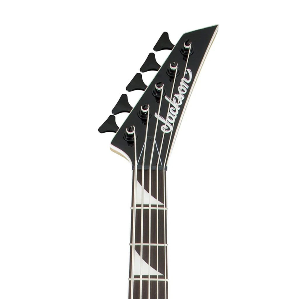 Jackson JS Series Concert Bass JS3V Guitar, Amaranth FB, Metallic Blue Burst - Image 7