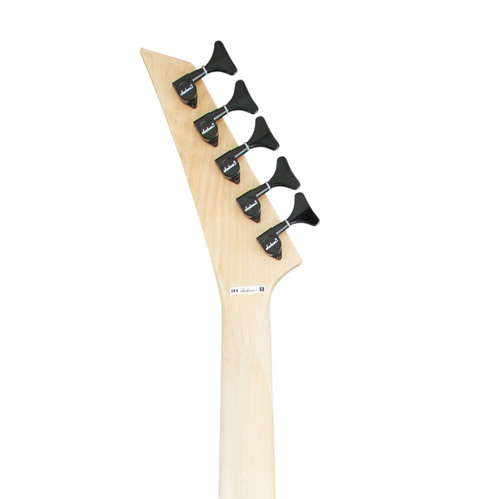 Jackson JS Series Concert Bass JS3V Guitar, Amaranth FB, Metallic Blue Burst - Image 8