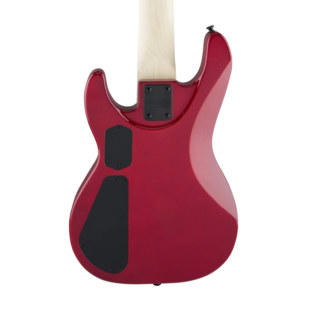 Jackson JS Series Concert Bass JS3VQ Guitar, Amaranth FB, Cherry Burst - Image 5