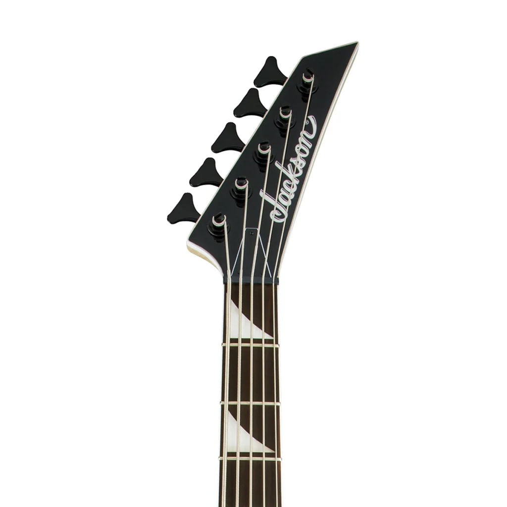 Jackson JS Series Concert Bass JS3VQ Guitar, Amaranth FB, Transparent Black - Image 7