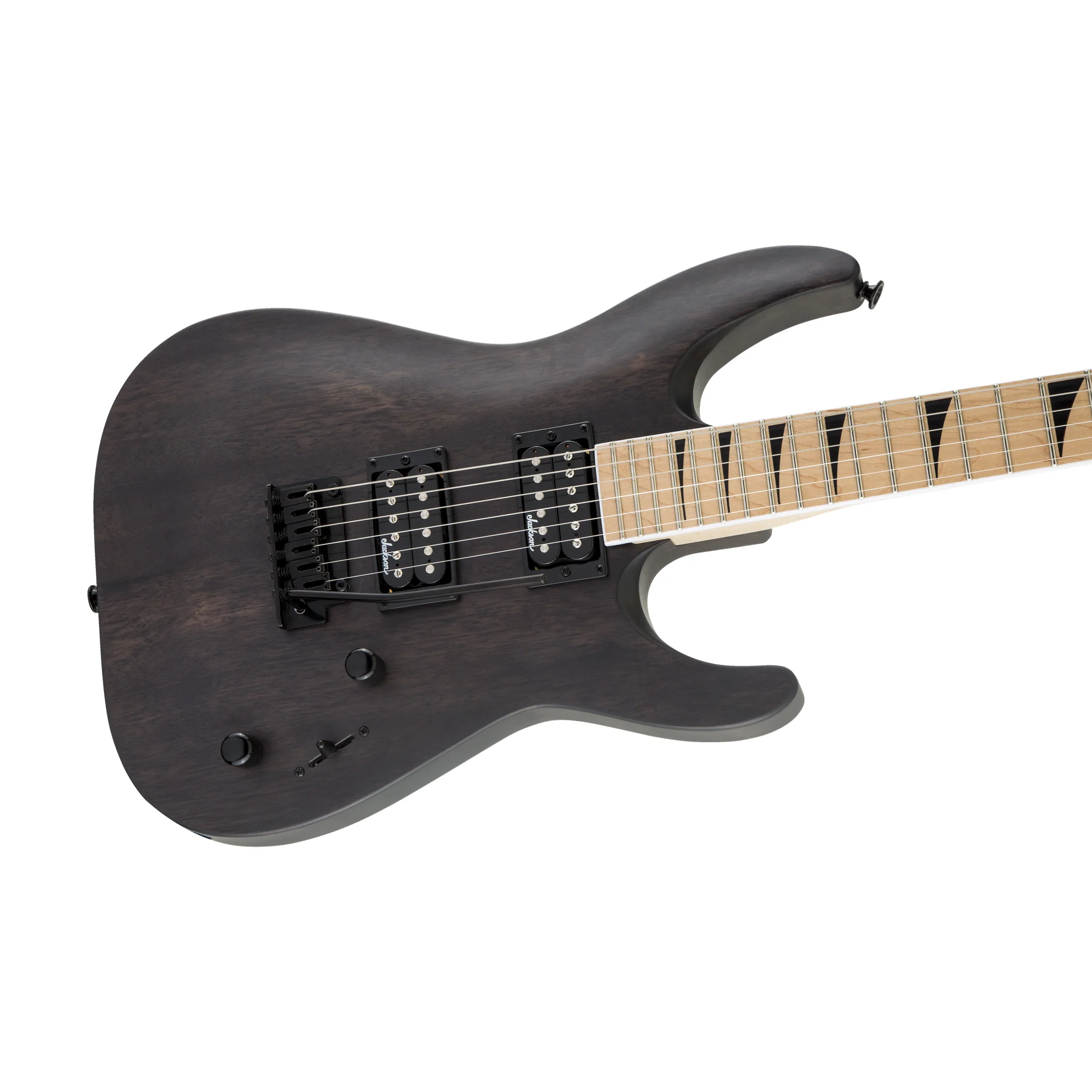 Jackson JS Series Dinky Arch Top JS22 DKAM Electric Guitar, Maple FB, Black Stain - Image 5