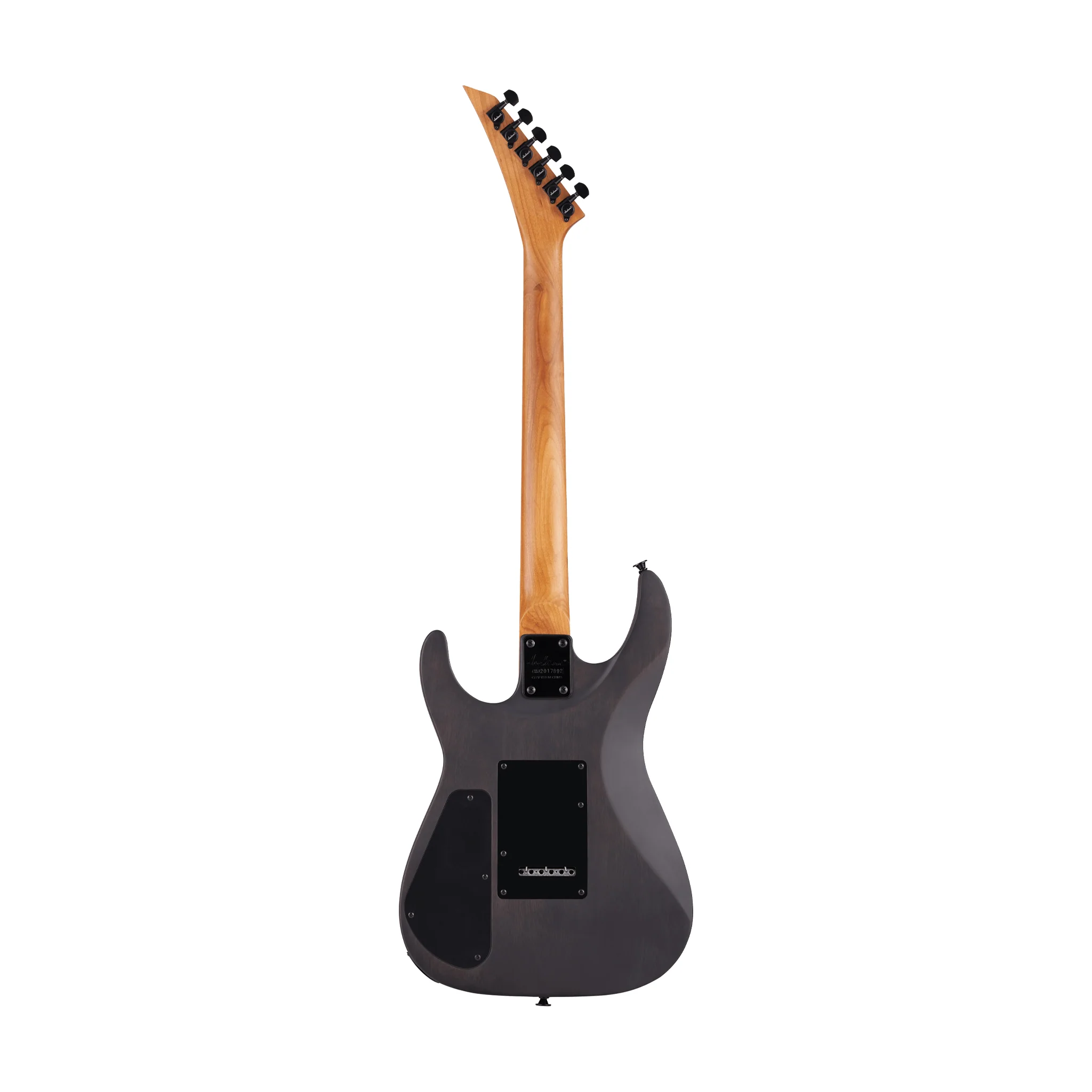 Jackson JS Series Dinky Arch Top JS24 DKAM Electric Guitar, Caramelized Maple FB, Black Stain - Image 2