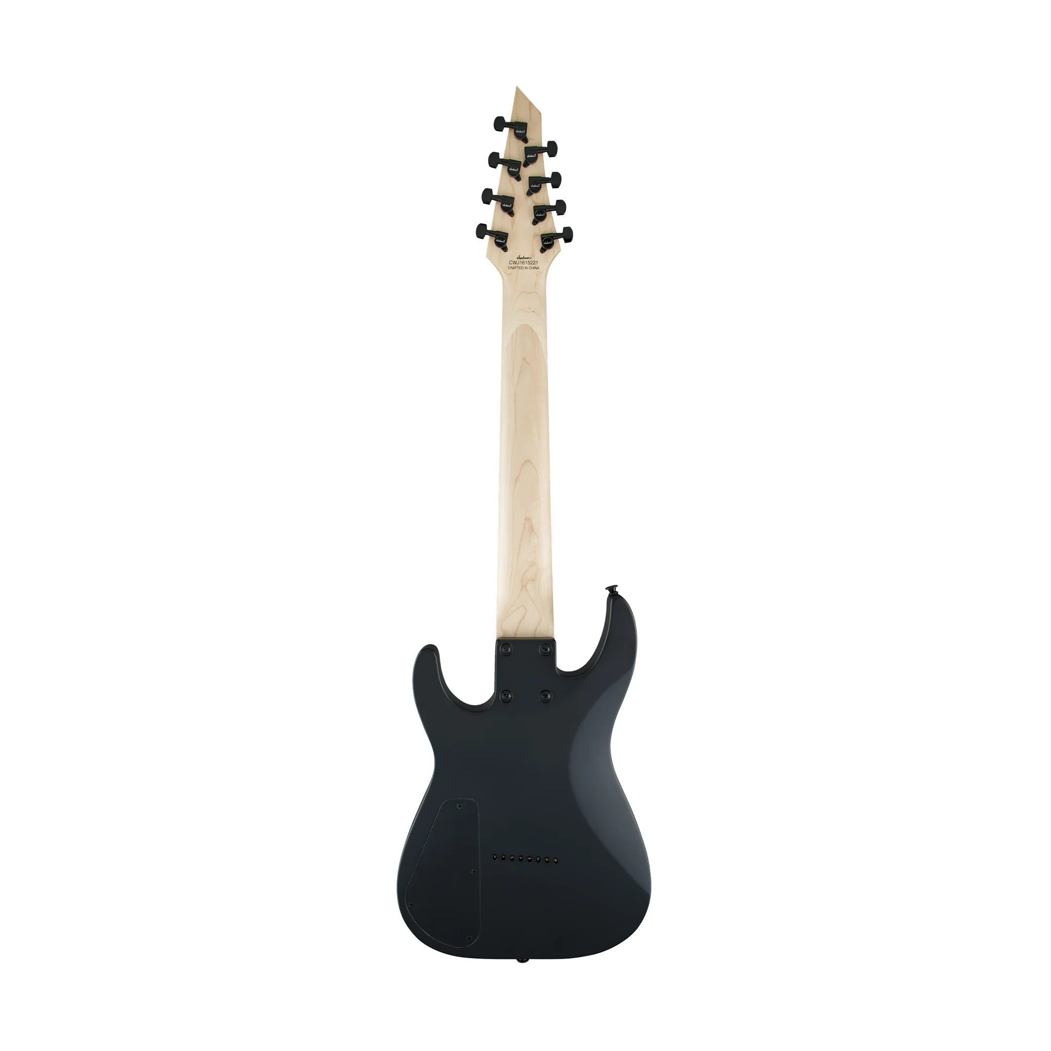 Jackson JS Series Dinky Arch Top JS32-8 DKA HT Electric Guitar, Amaranth FB, Satin Black - Image 2