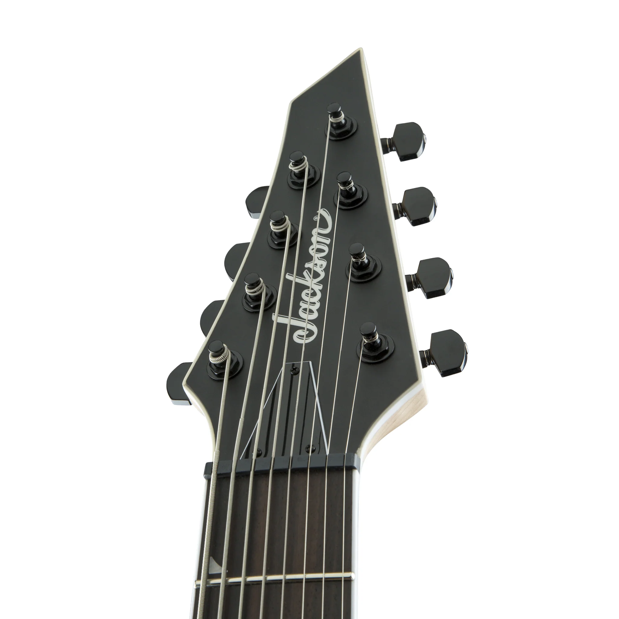Jackson JS Series Dinky Arch Top JS32-8 DKA HT Electric Guitar, Amaranth FB, Satin Black - Image 6