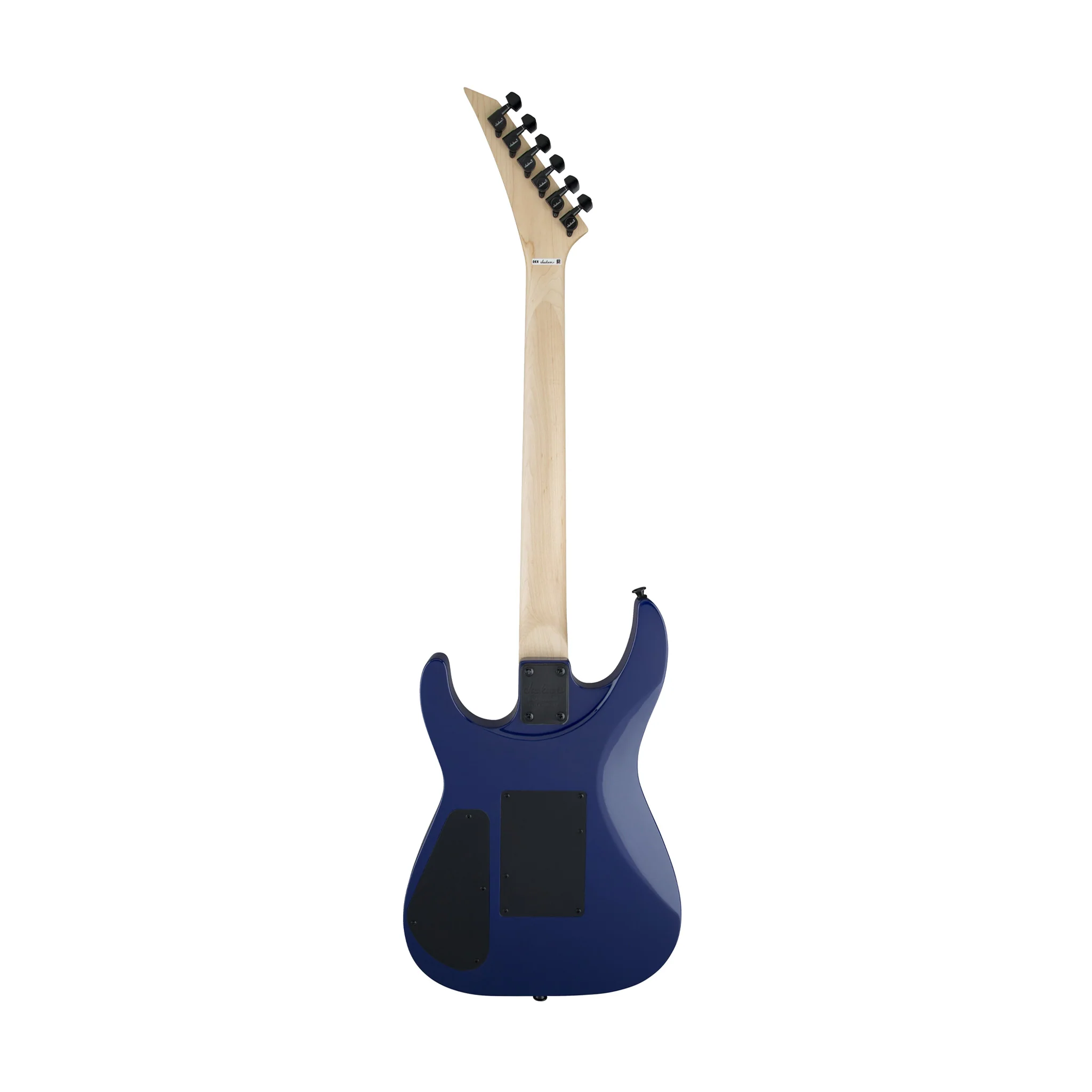 Jackson JS Series Dinky Arch Top JS32Q DKA Electric Guitar, Amaranth FB, Transparent Blue - Image 2
