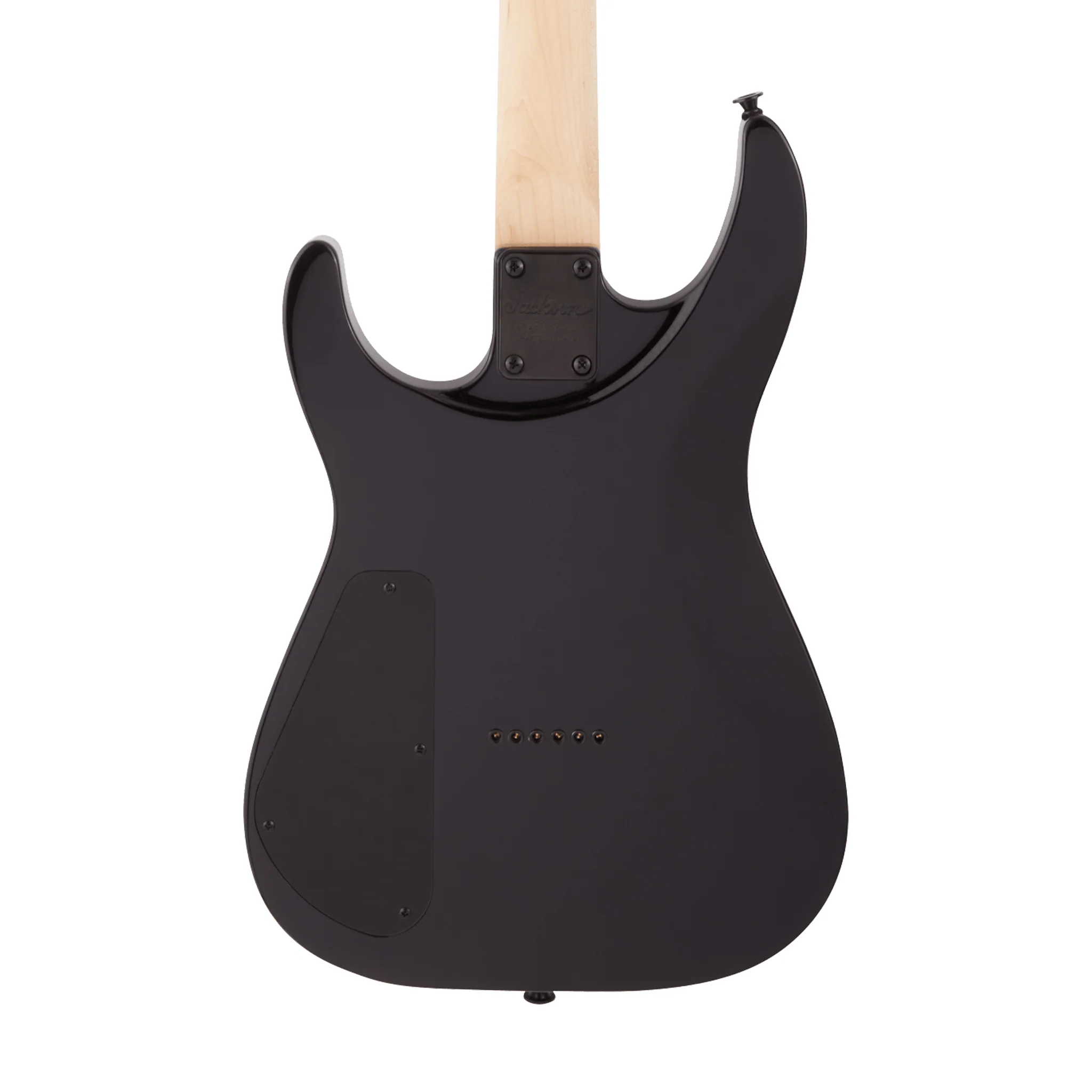 Jackson JS Series Dinky Arch Top JS32Q DKA HT Electric Guitar, Amaranth FB, Transparent Black Burst - Image 4