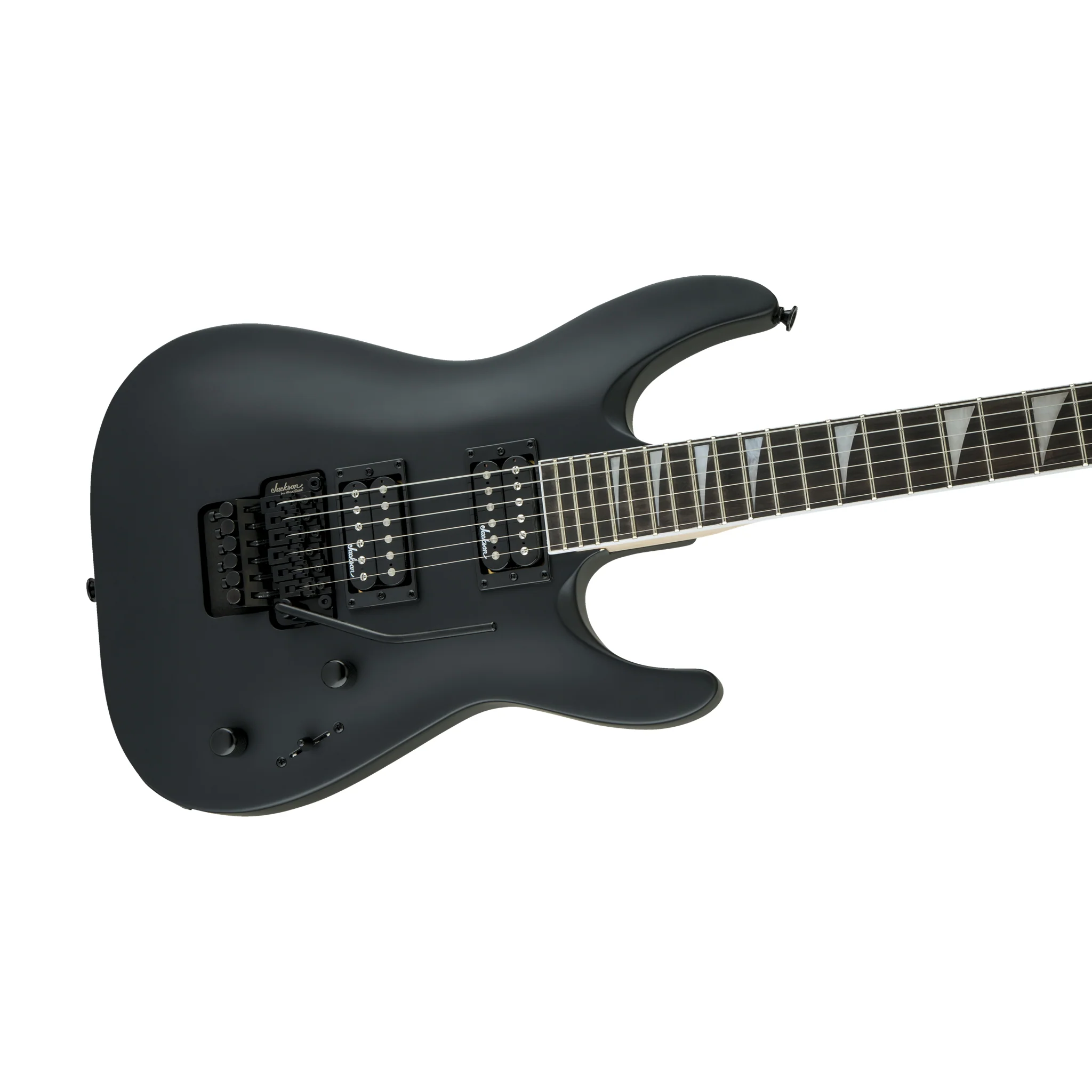 Jackson JS Series Dinky Archtop JS32 DKA Electric Guitar, Amaranth FB, Satin Black - Image 5