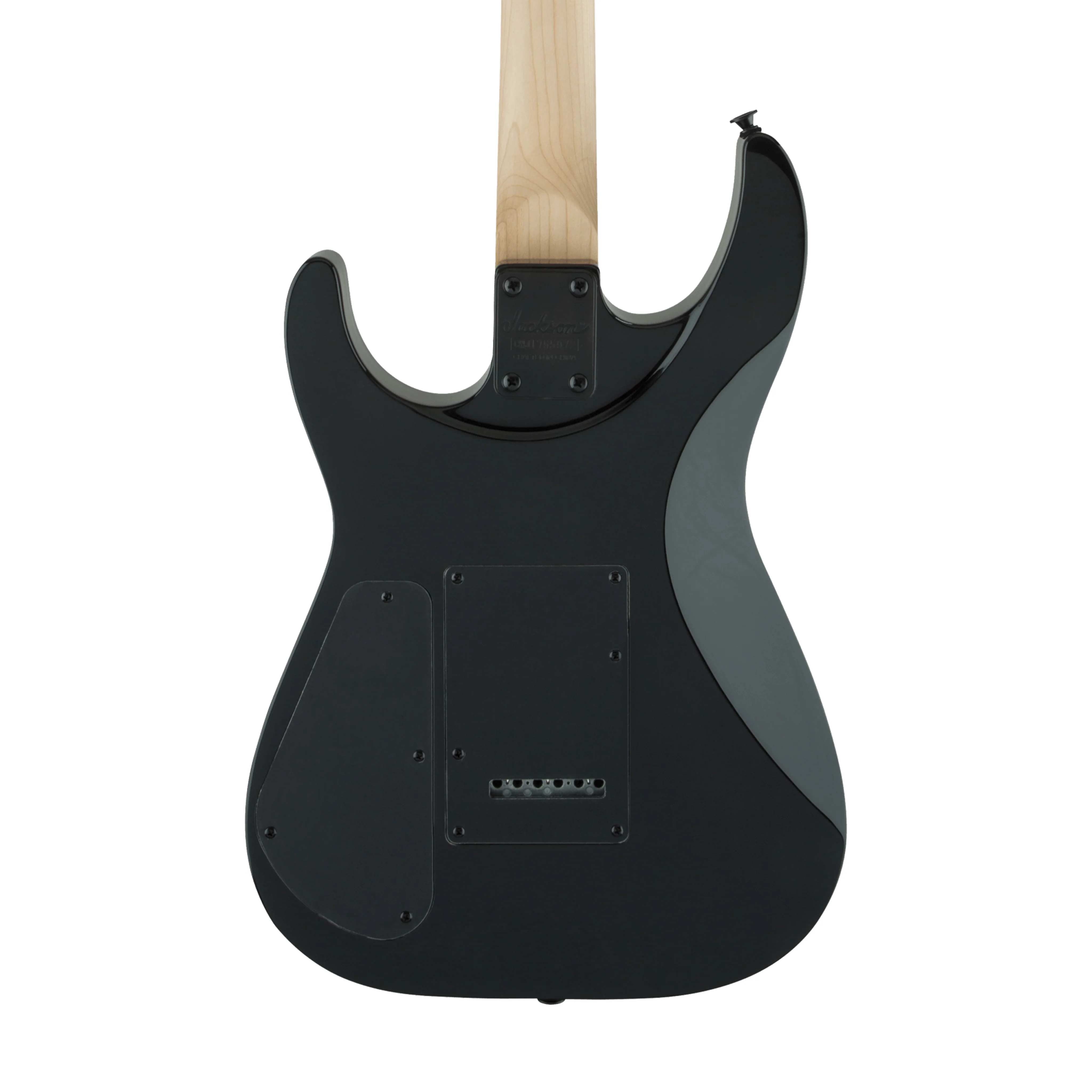 Jackson JS Series Dinky JS11 Electric Guitar, Amaranth FB, 22-Frets, Gloss Black - Image 4