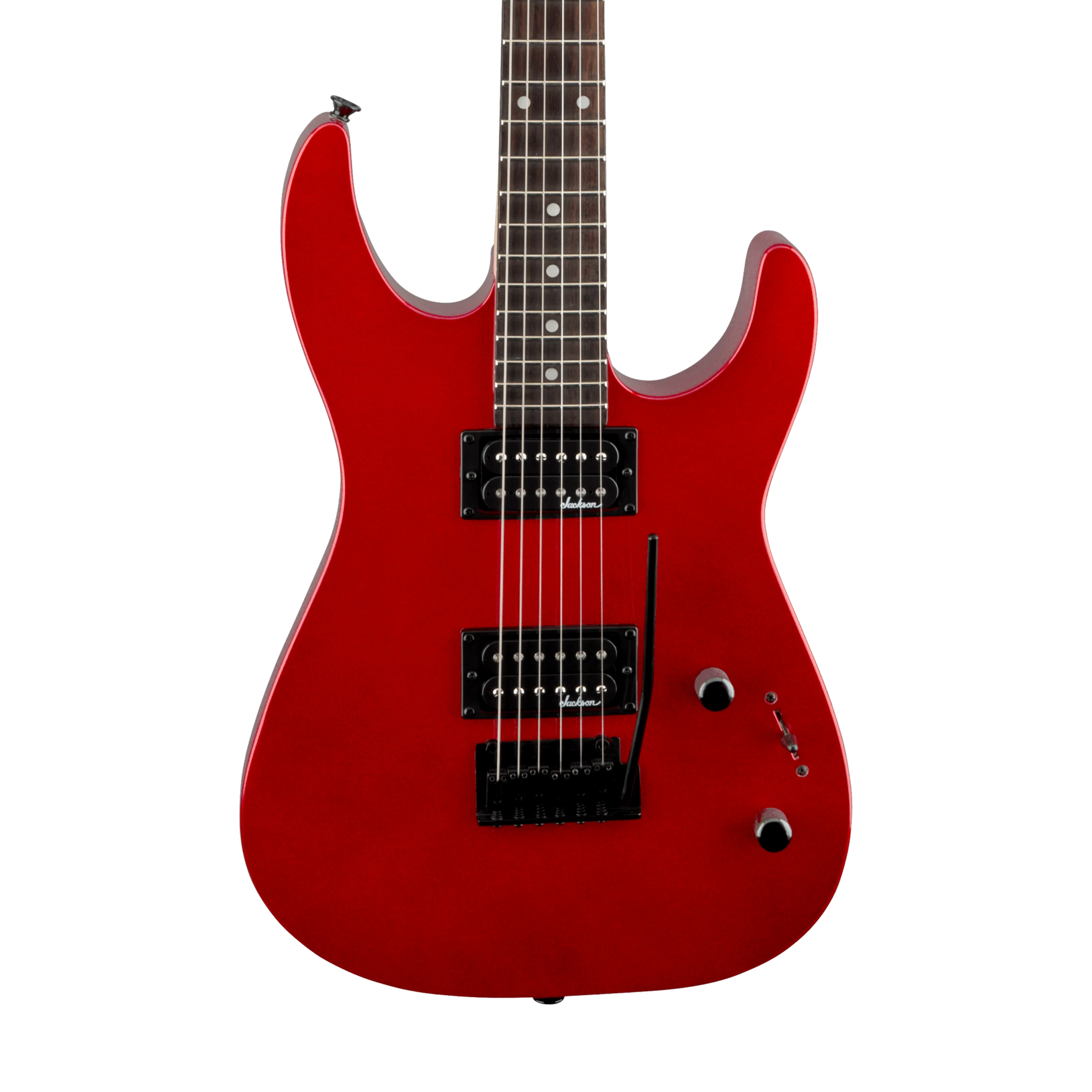 Jackson JS Series Dinky JS11 Electric Guitar, Amaranth FB, Metallic Red - Image 3