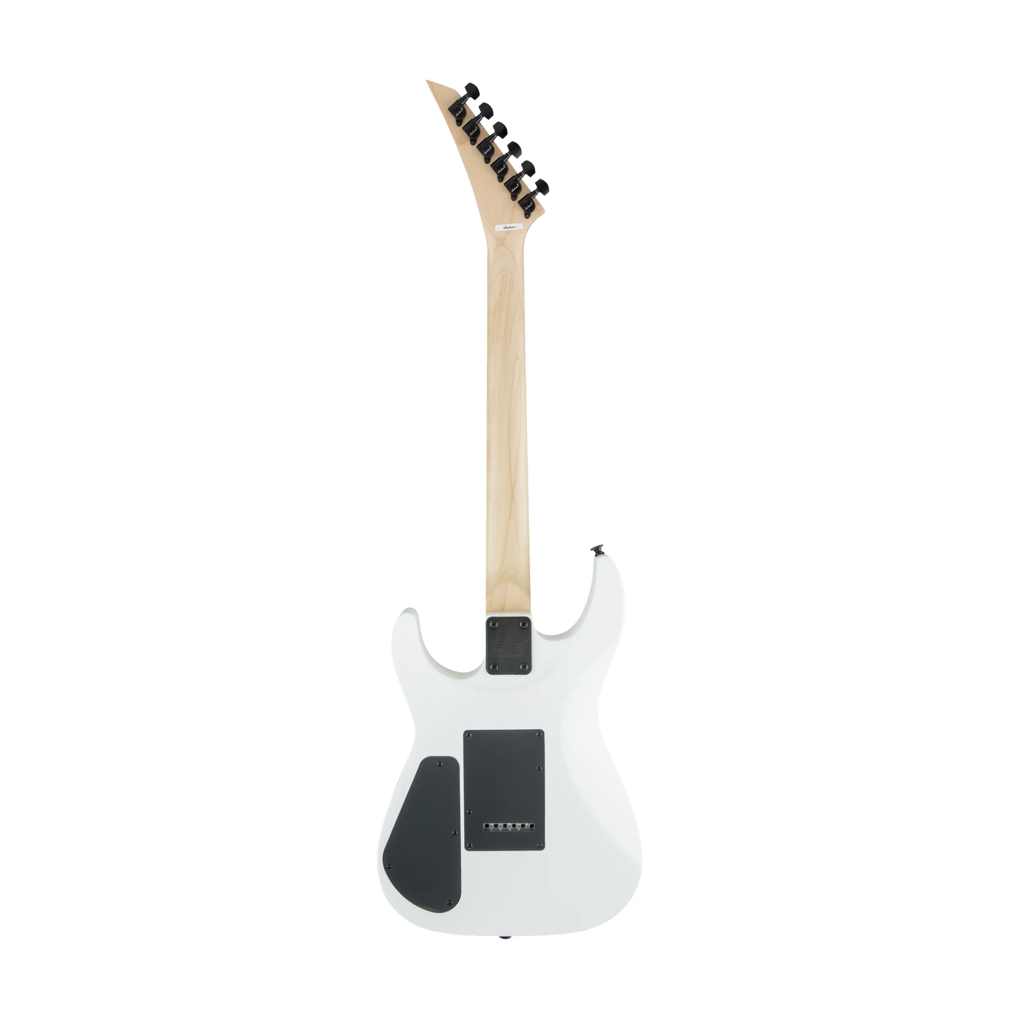 Jackson JS Series Dinky JS12 Electric Guitar, Amaranth FB, White - Image 2