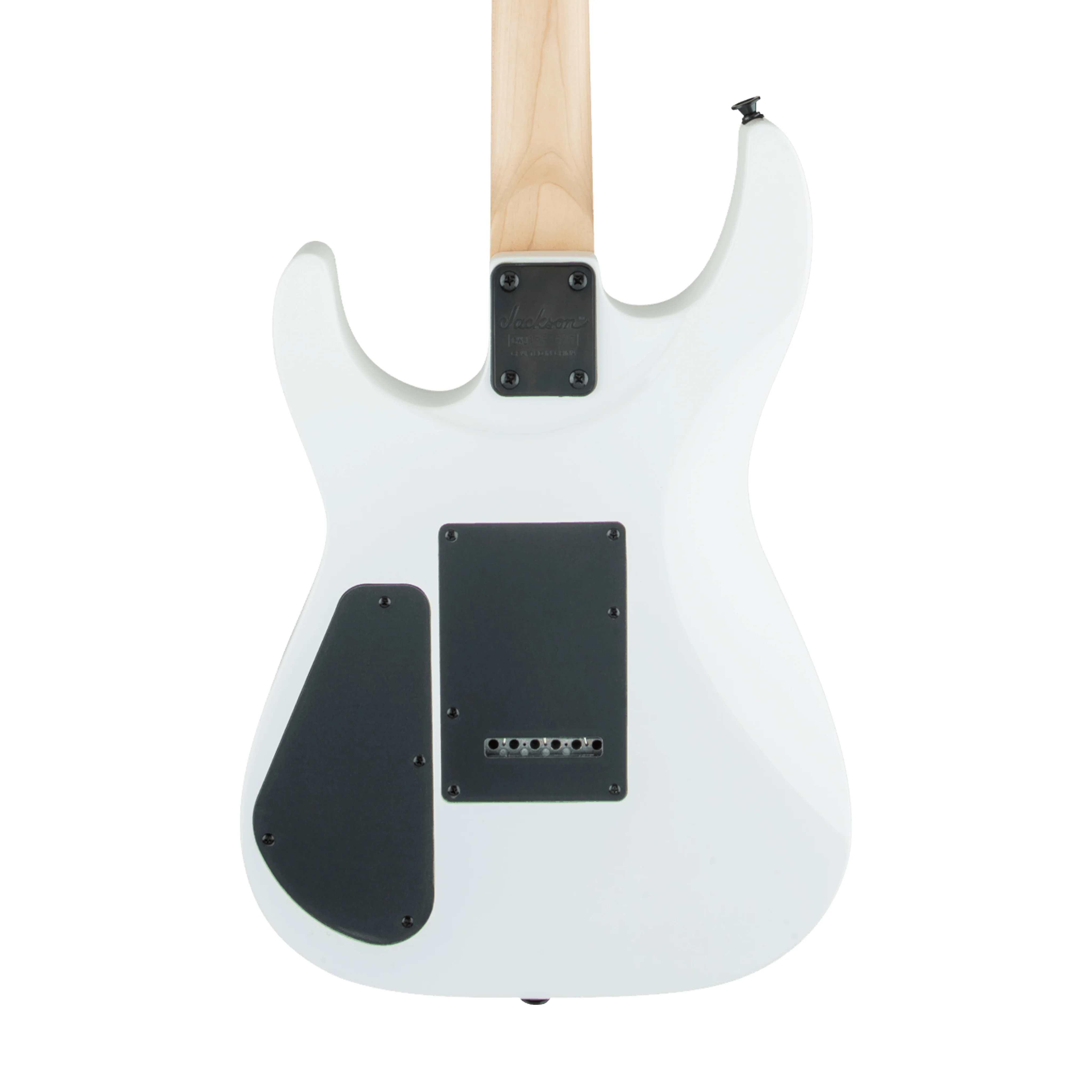 Jackson JS Series Dinky JS12 Electric Guitar, Amaranth FB, White - Image 4