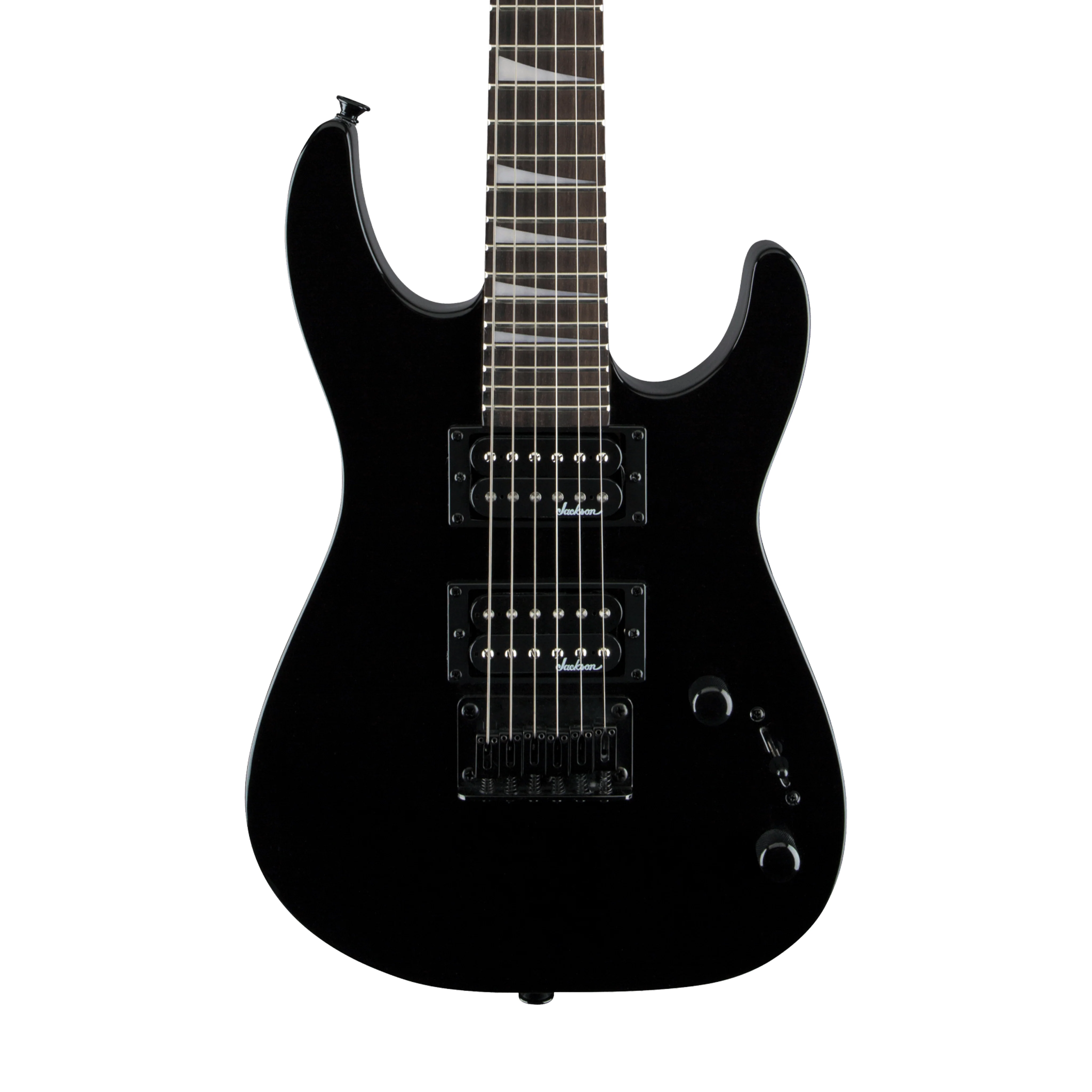 Jackson JS Series Dinky Minion JS1X Electric Guitar, Amaranth FB, Black - Image 3