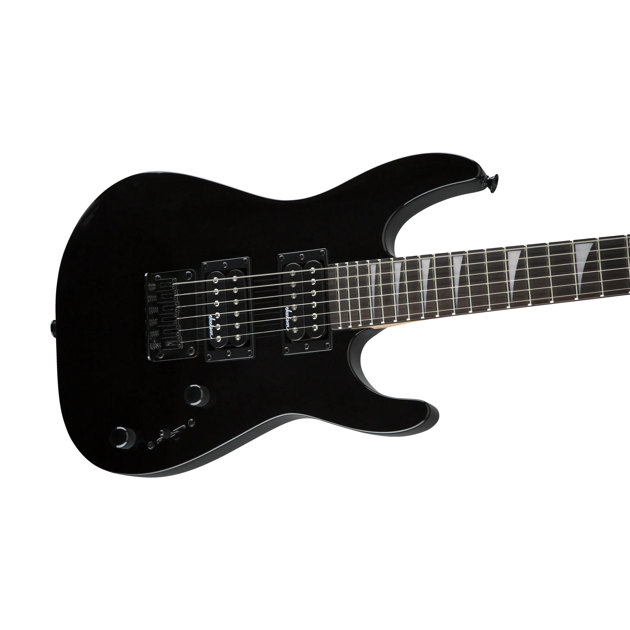 Jackson JS Series Dinky Minion JS1X Electric Guitar, Amaranth FB, Black - Image 7