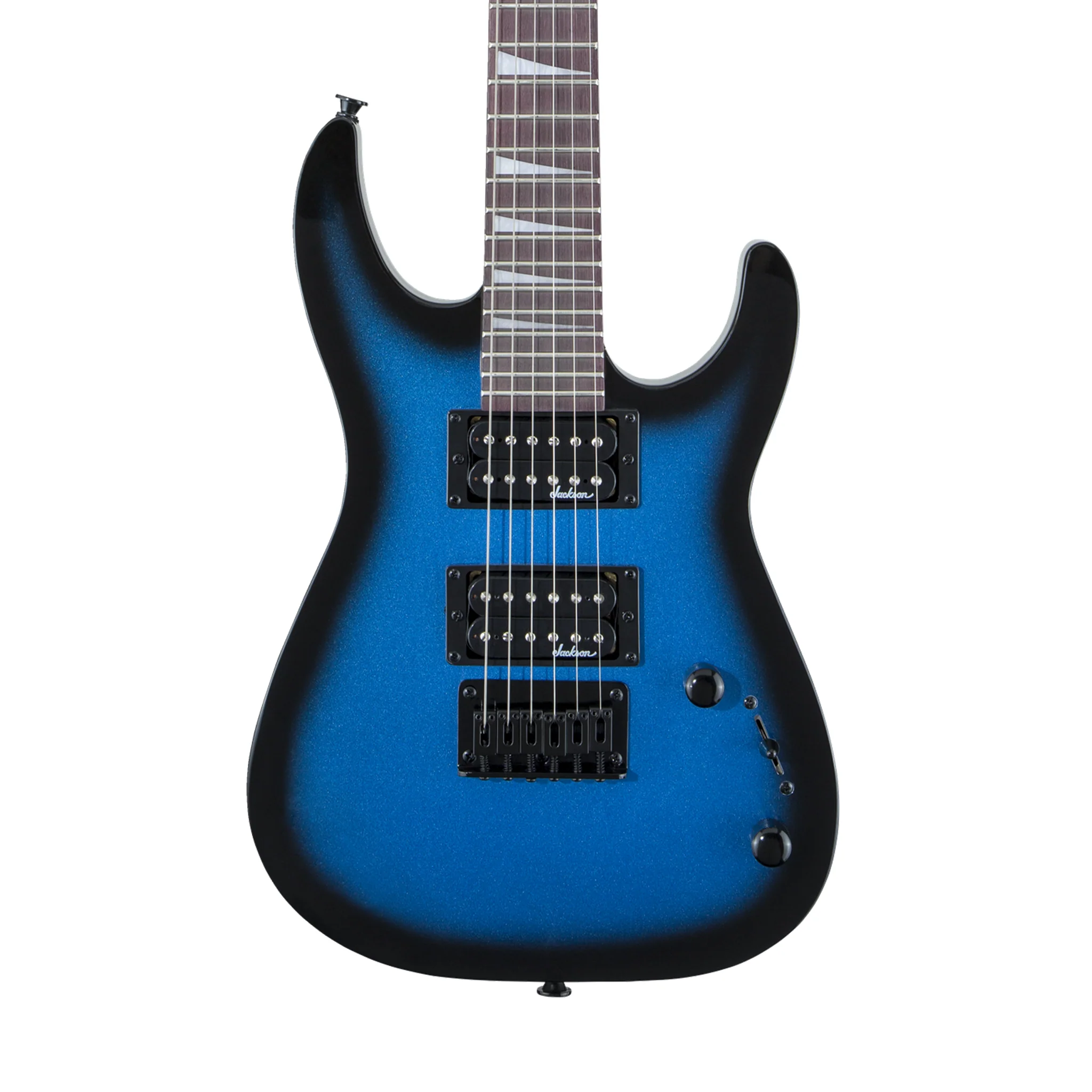 Jackson JS Series Dinky Minion JS1X Electric Guitar, Metal Blue Burst - Image 3