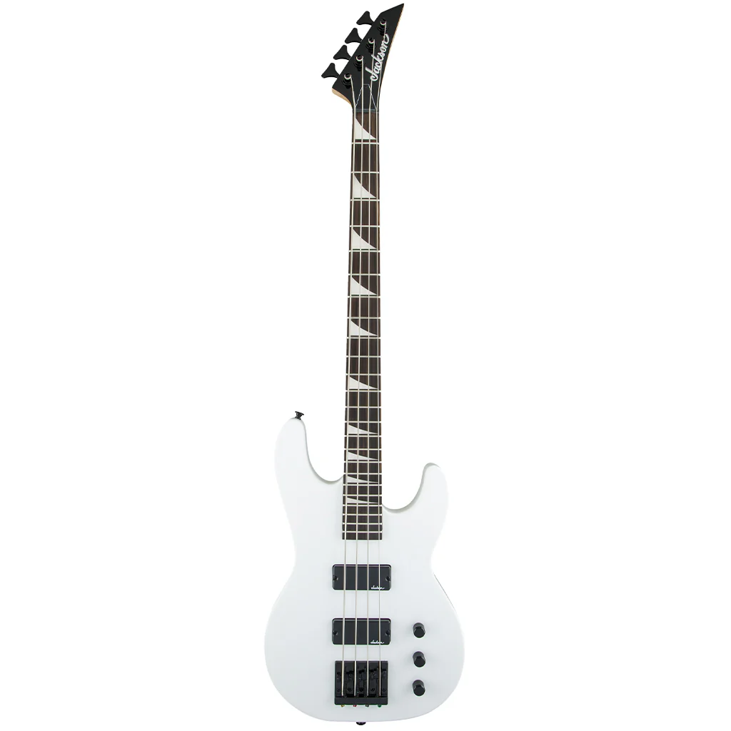 Jackson JS Series JS2 Concert Bass Guitar, Satin White
