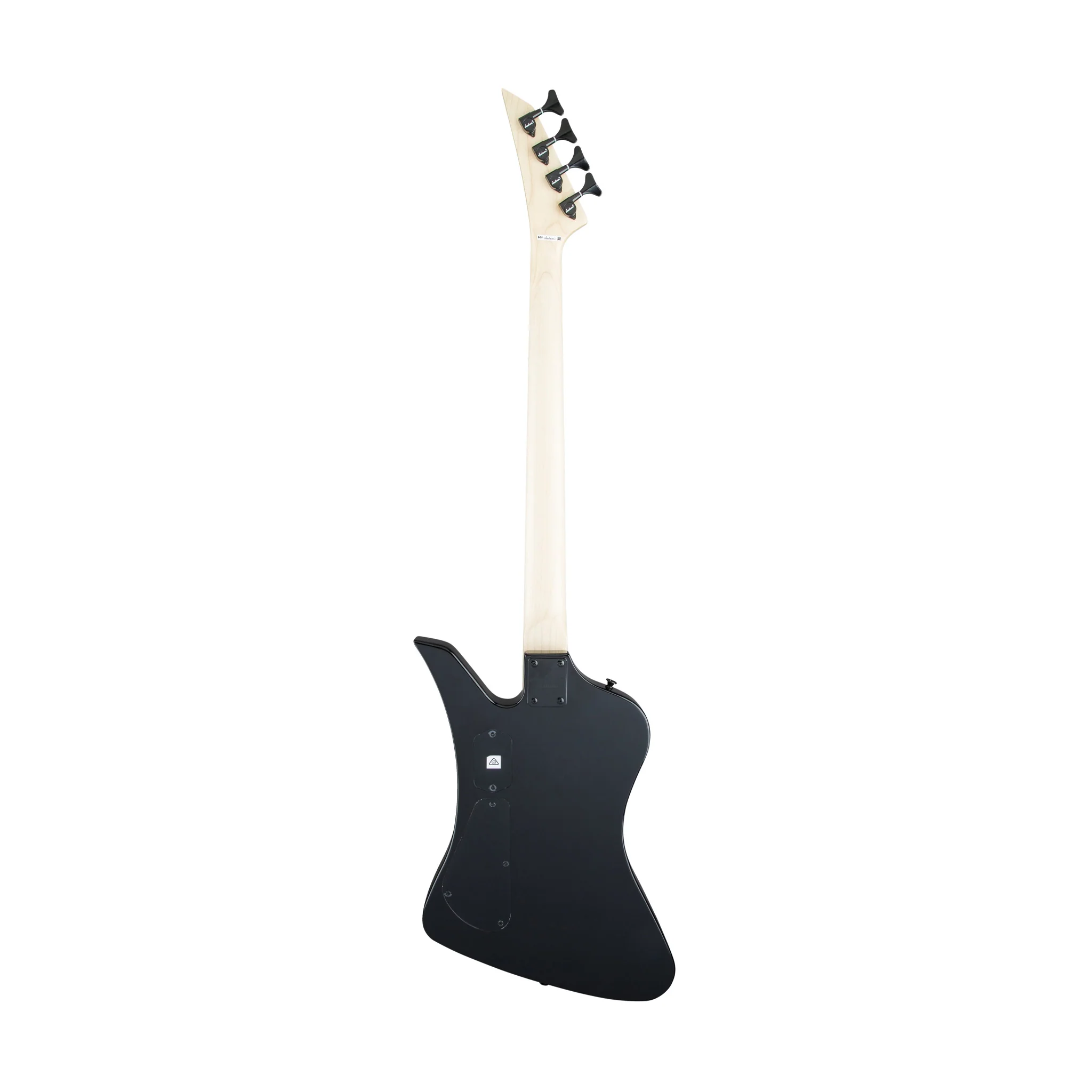 Jackson JS Series Kelly Bird Bass JS3Q Guitar, Amaranth FB, Transparent Red Burst - Image 2