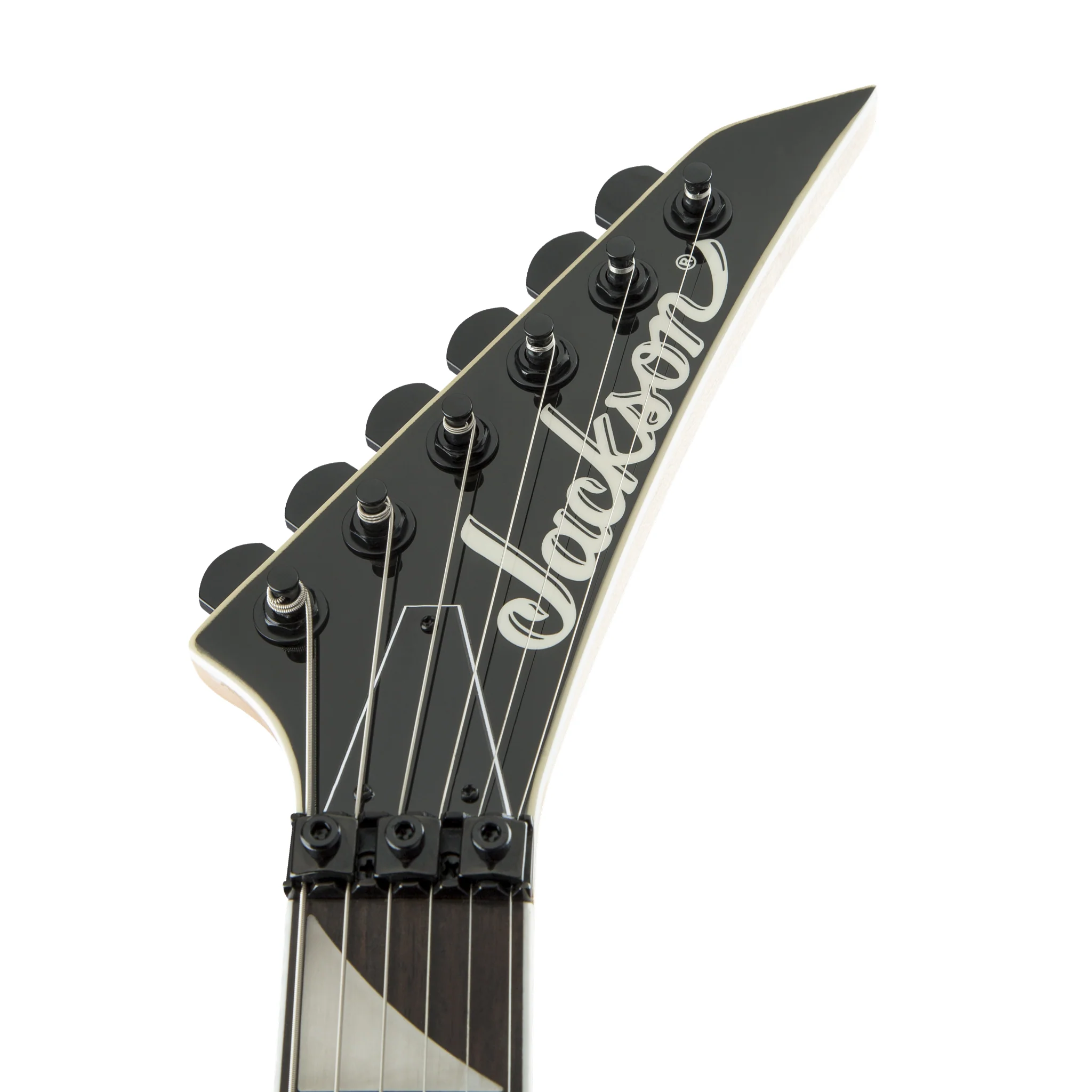 Jackson JS Series King V JS32 Electric Guitar, Amaranth FB, Black with White Bevels - Image 6