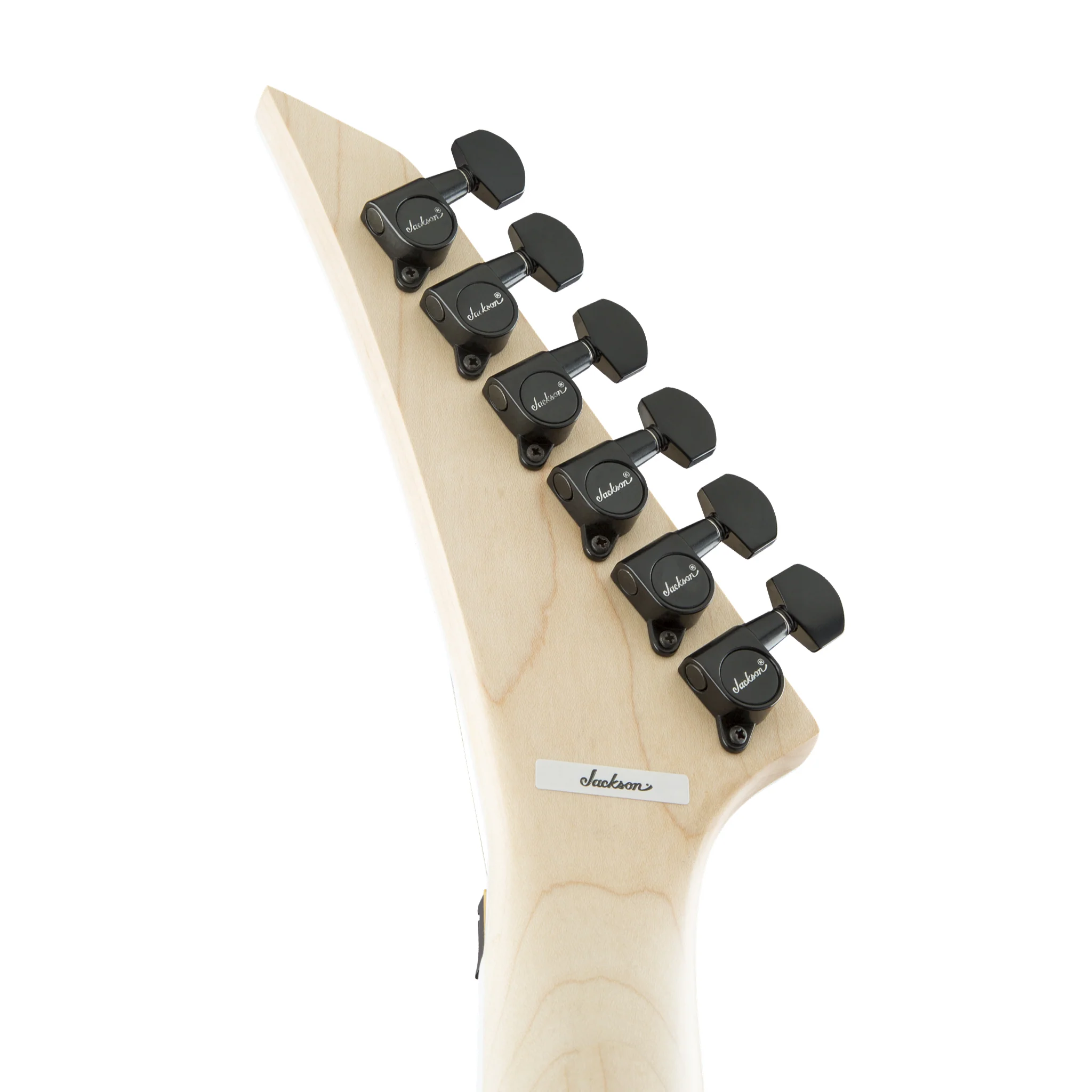Jackson JS Series King V JS32 Electric Guitar, Amaranth FB, White with Black Bevels - Image 7