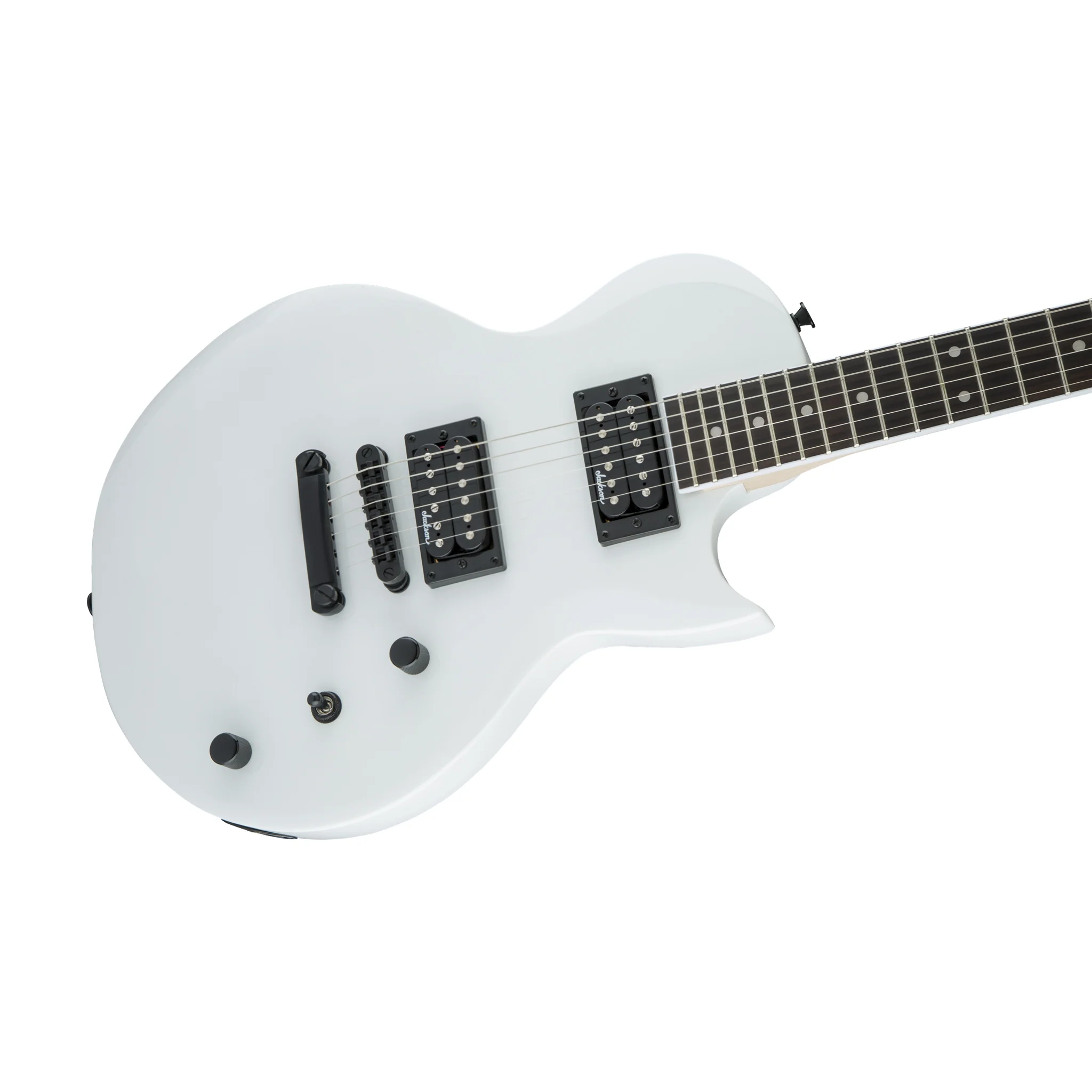 Jackson JS Series Monarkh SC JS22 Electric Guitar, Amaranth FB, Snow White - Image 5