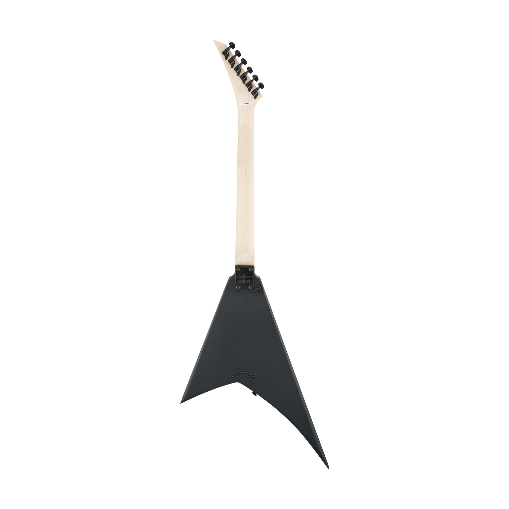 Jackson JS Series Rhoads JS32T Electric Guitar, Amaranth FB, Satin Black - Image 2