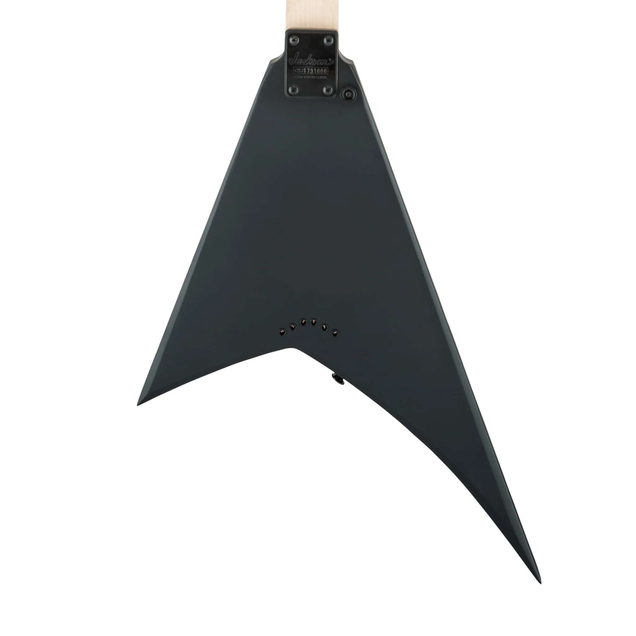 Jackson JS Series Rhoads JS32T Electric Guitar, Amaranth FB, Satin Black - Image 4