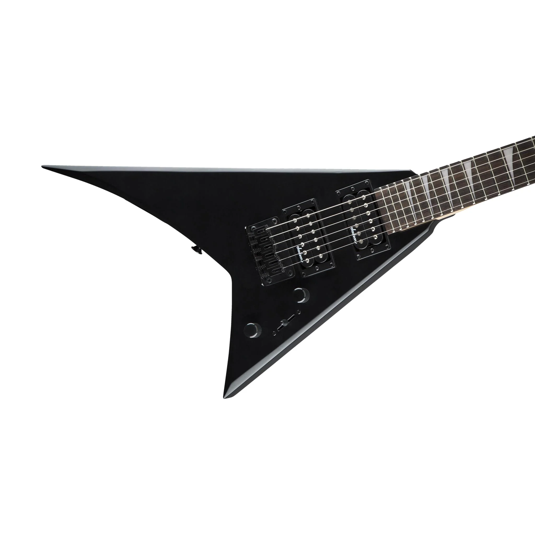 Jackson JS Series RR Minion JS1X Electric Guitar, Amaranth FB, Satin Black - Image 5