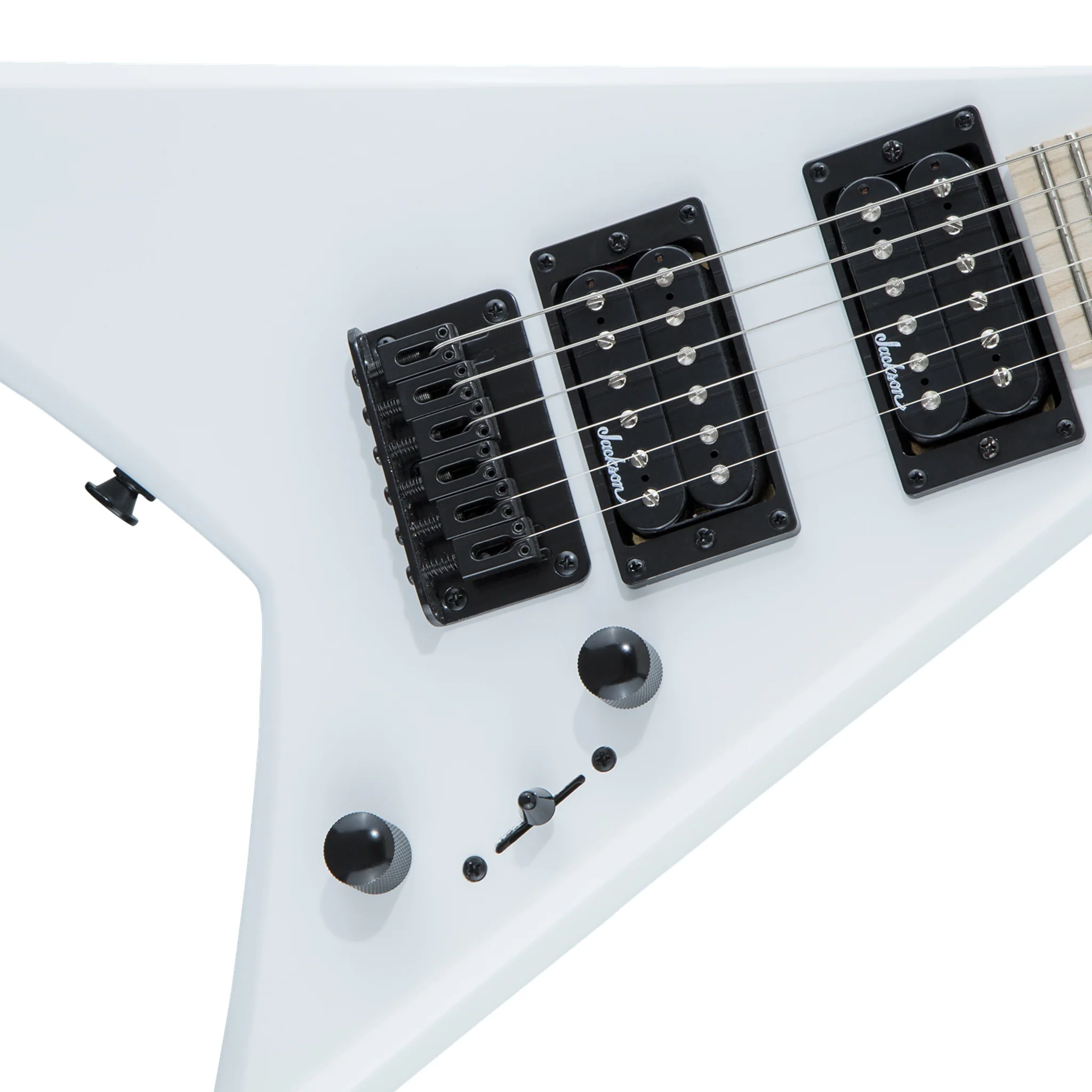 Jackson JS Series RR Minion JS1X Electric Guitar, Maple FB, Snow White - Image 6
