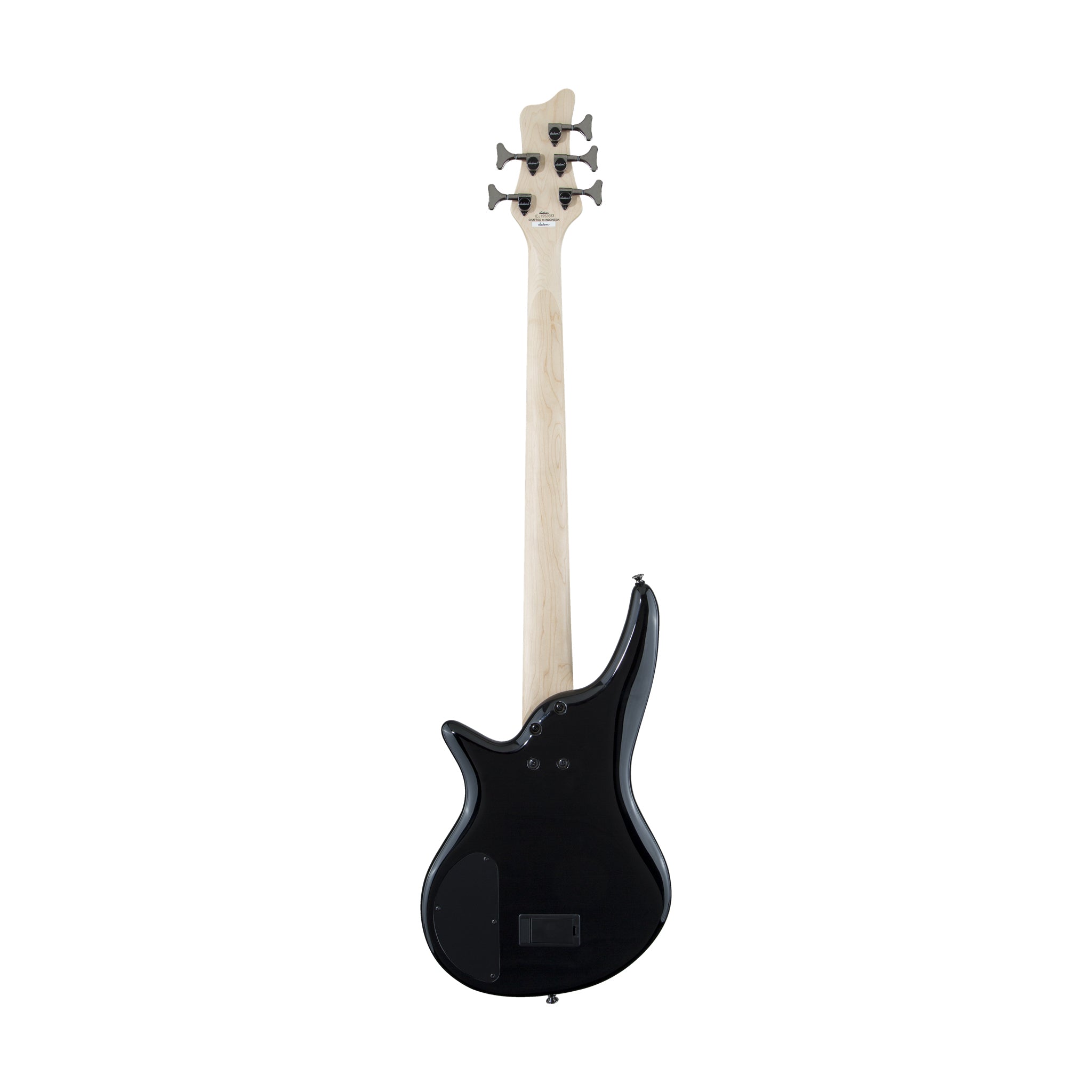 Jackson JS Series Spectra Bass JS3QV QMT 5-String Electric Bass Guitar, Alien Burst - Image 2