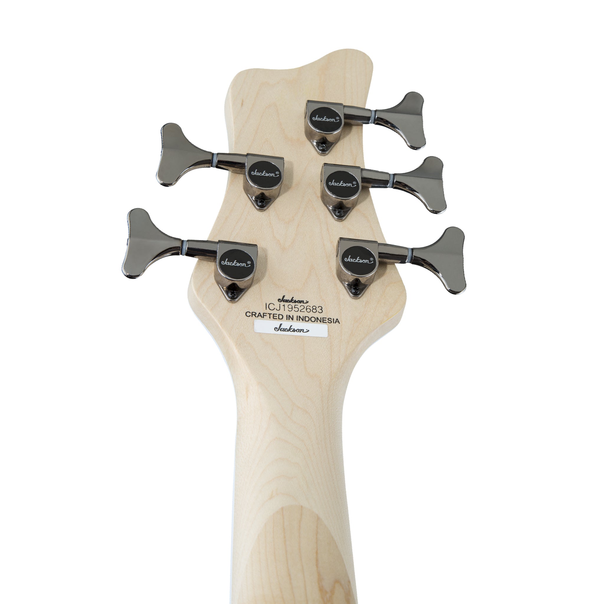 Jackson JS Series Spectra Bass JS3QV QMT 5-String Electric Bass Guitar, Alien Burst - Image 6