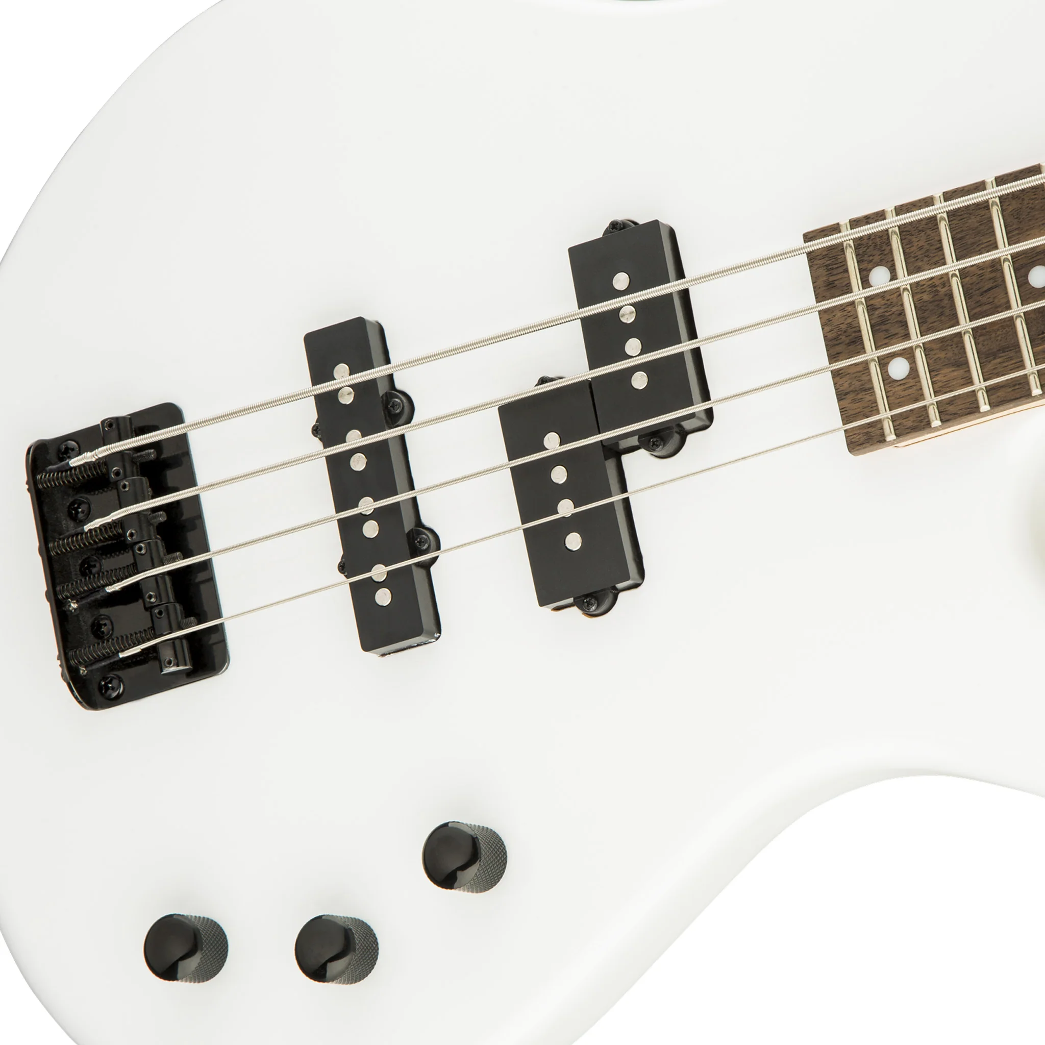 Jackson JS Series Spectra JS2 Bass Guitar, Laurel FB, Snow White - Image 4
