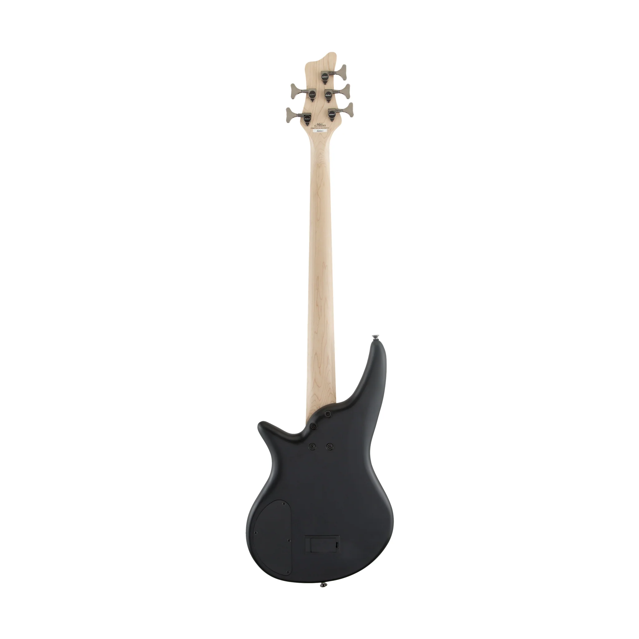 Jackson JS Series Spectra JS3 5-String Bass Guitar, Laurel FB, Satin Black - Image 2