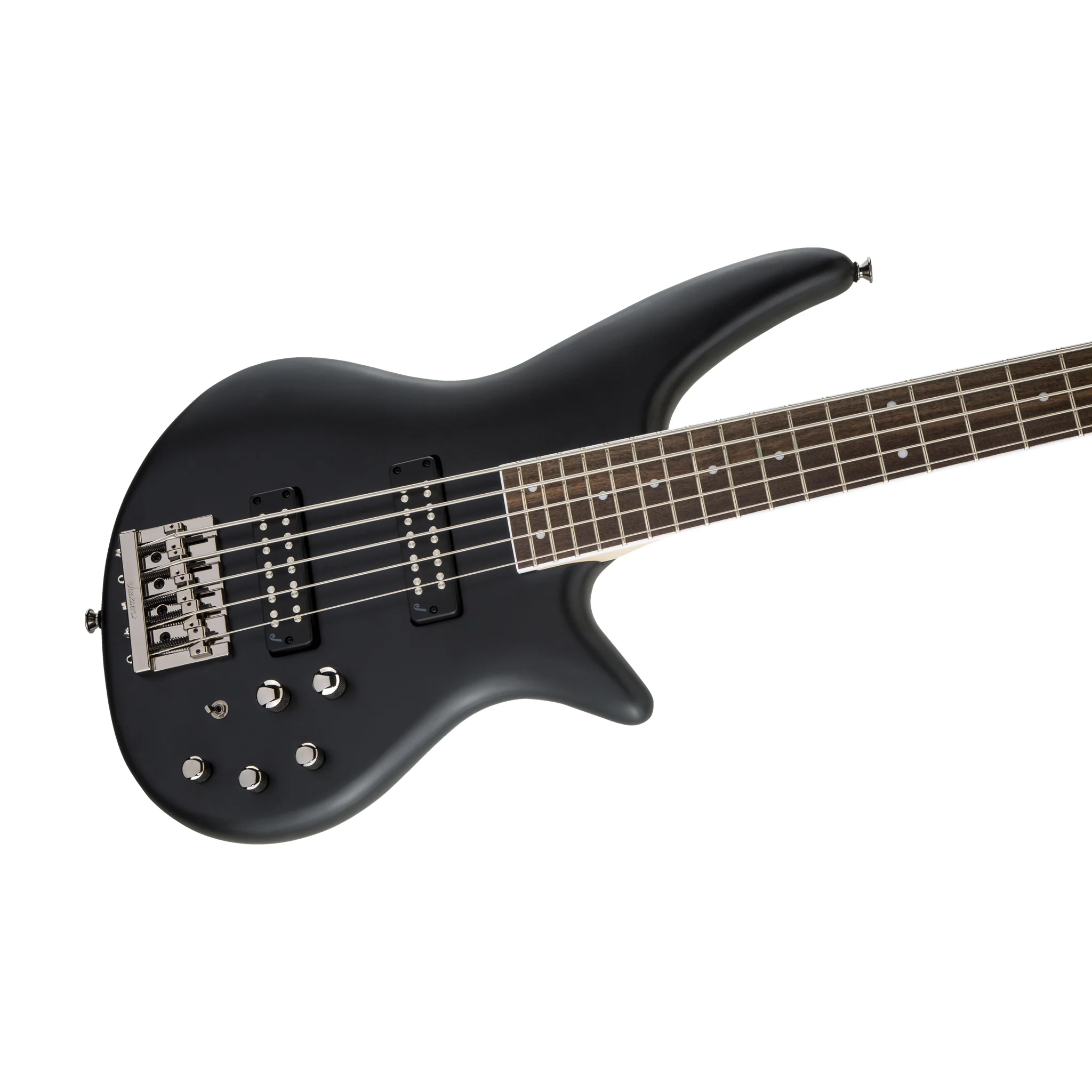Jackson JS Series Spectra JS3 5-String Bass Guitar, Laurel FB, Satin Black - Image 3
