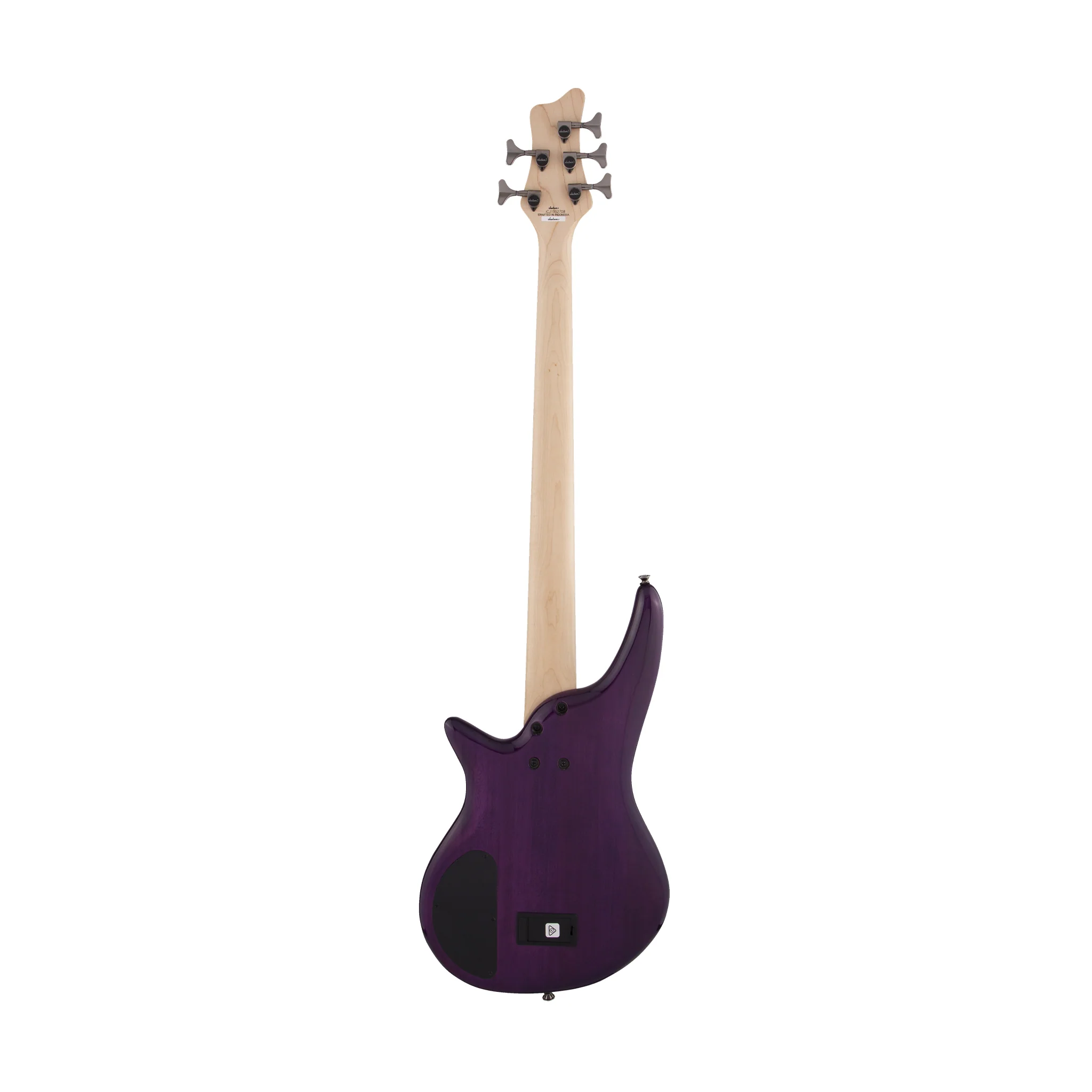 Jackson JS Series Spectra JS3QV 5-String Bass Guitar, Laurel FB, Purple Phaze - Image 2
