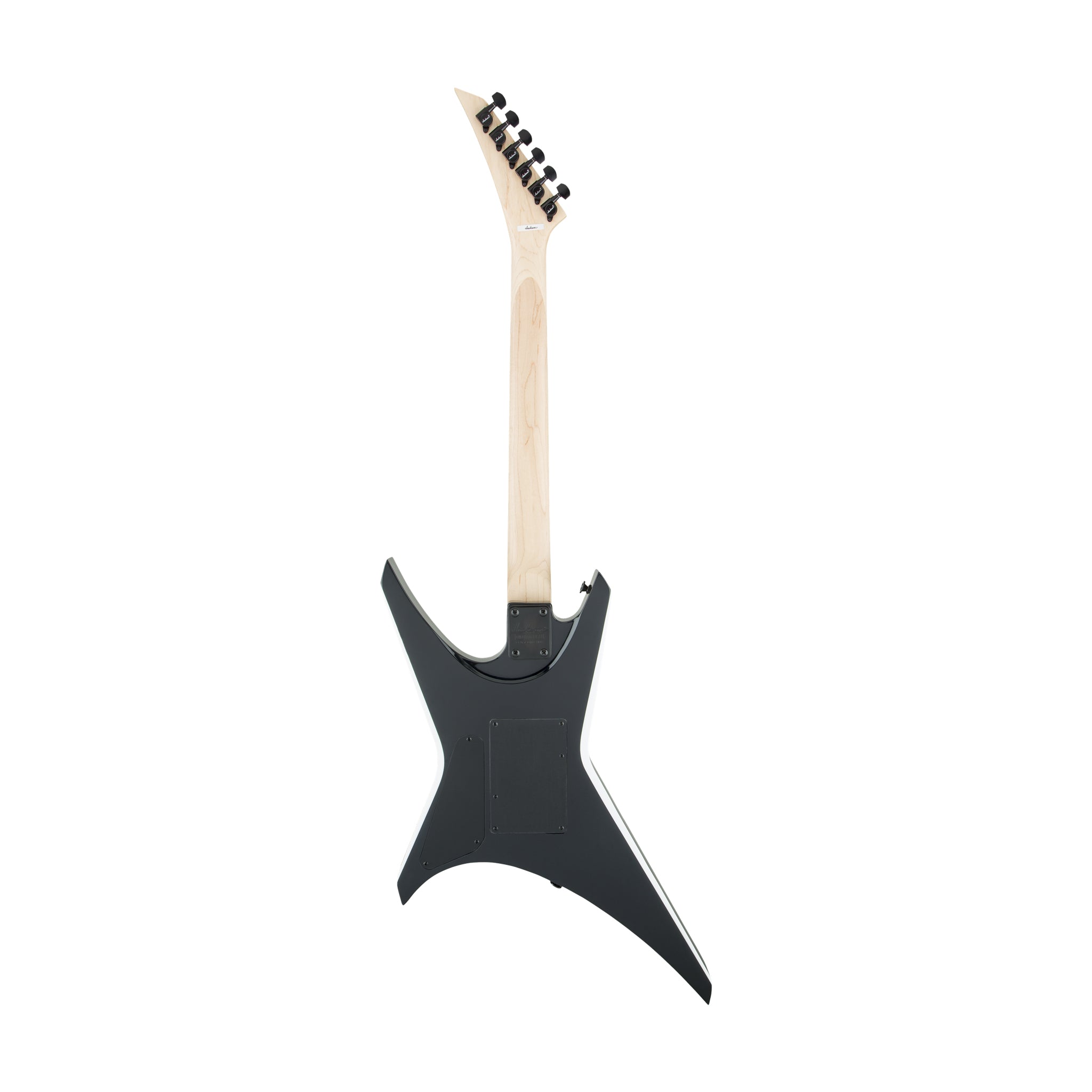 Jackson JS Series Warrior JS32 Electric Guitar, Amaranth FB, Black w/White Bevels - Image 2