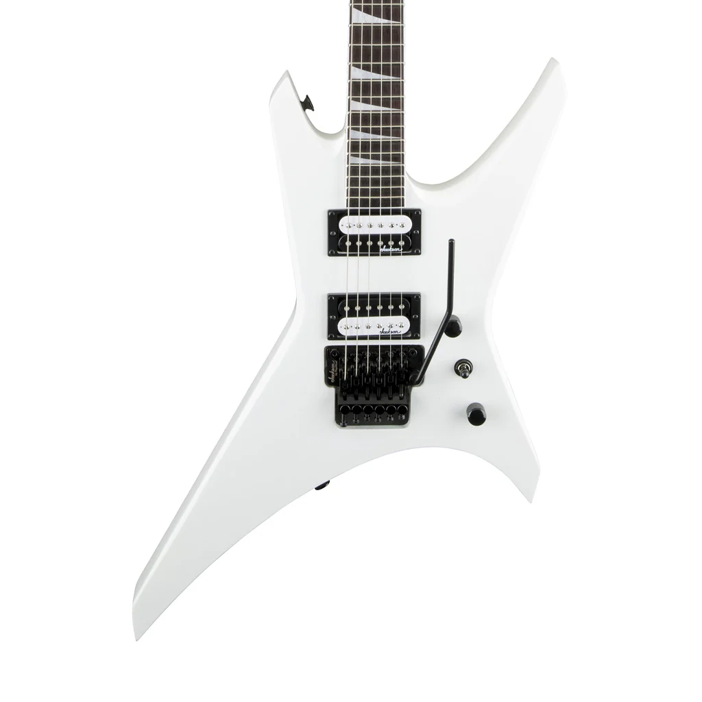 Jackson JS Series Warrior JS32 Electric Guitar, Amaranth FB, Snow White - Image 2