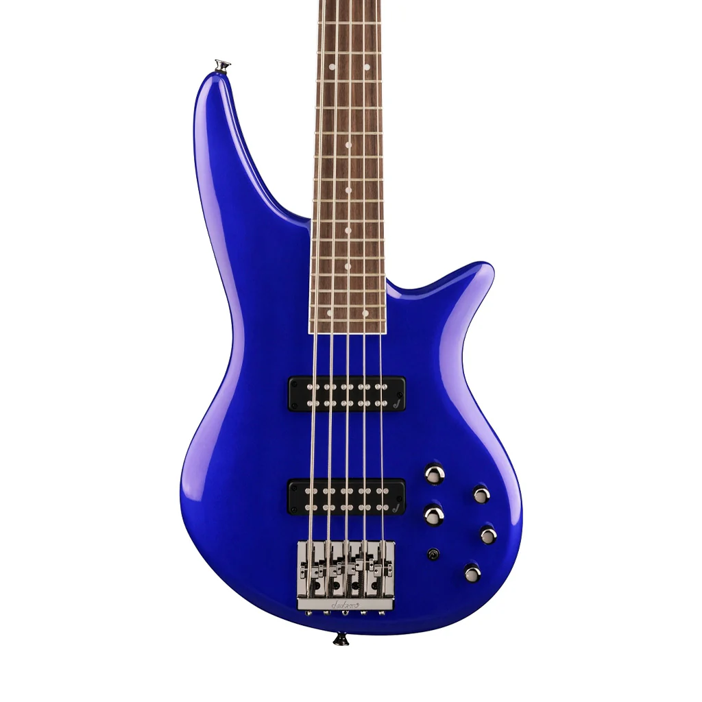 Jackson JS Spectra Bass JS3 V 5-String Bass Guitar, Indigo Blue - Image 3