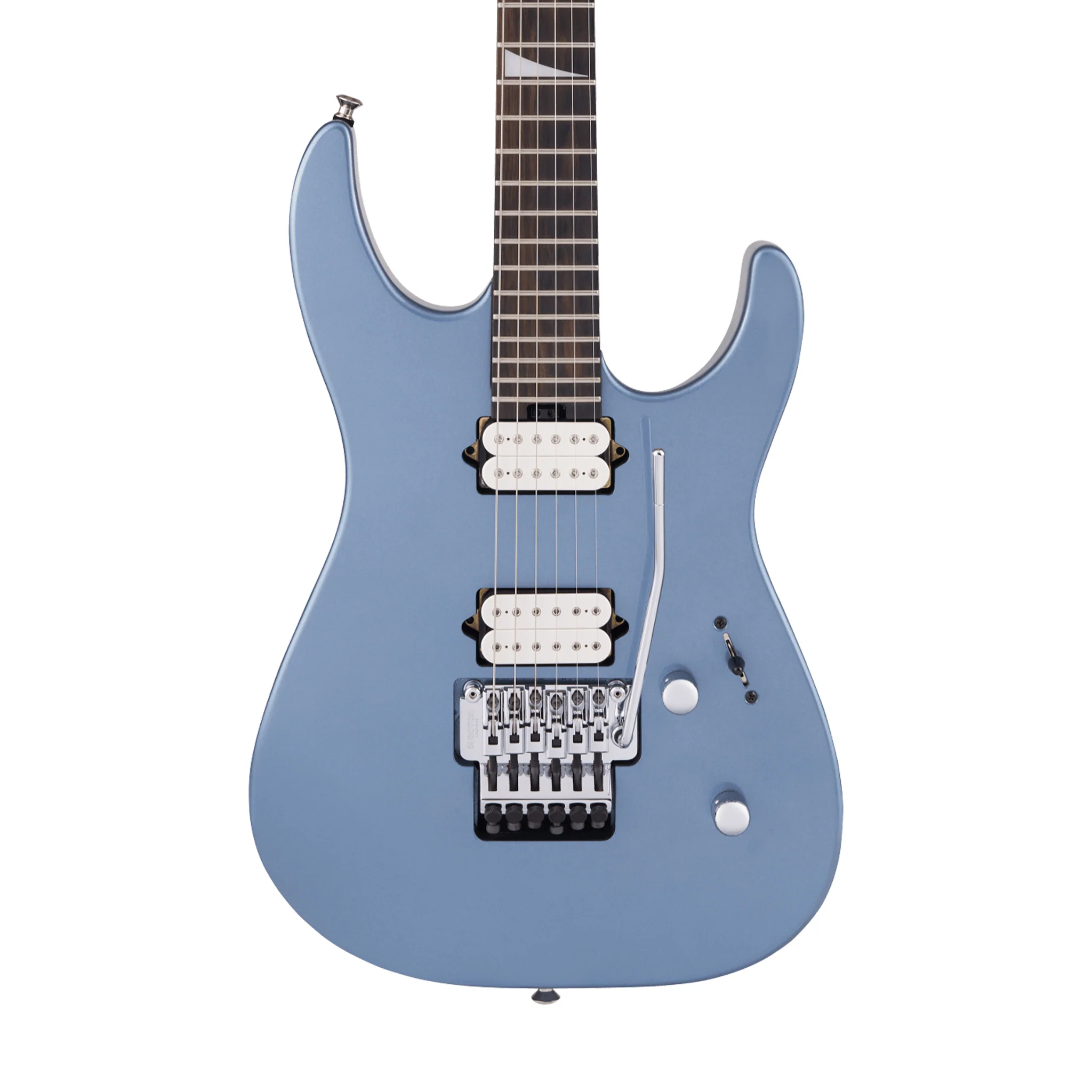 Jackson MJ Series Dinky DKR Electric Guitar, Ebony FB, Ice Blue Metallic - Image 3