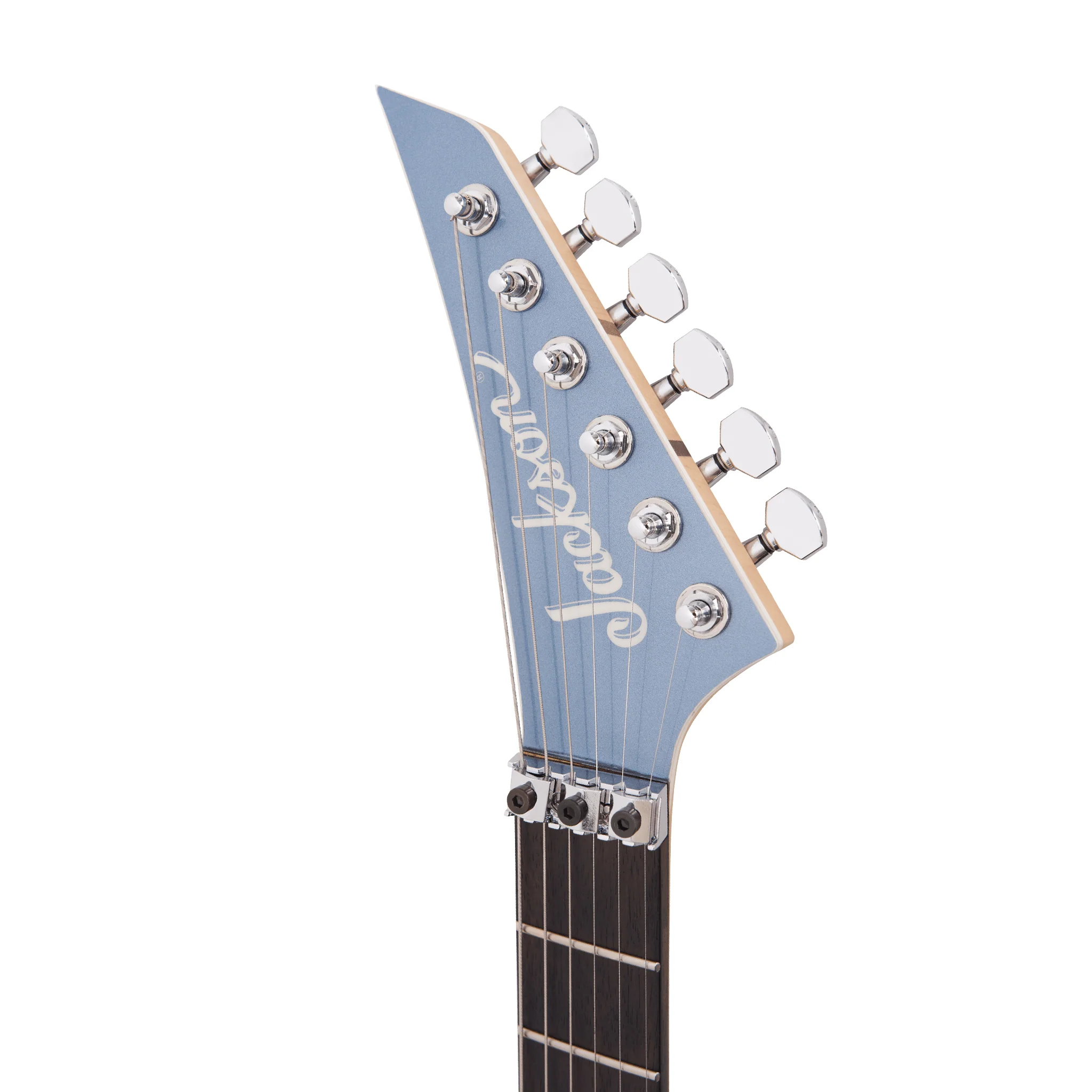 Jackson MJ Series Dinky DKR Electric Guitar, Ebony FB, Ice Blue Metallic - Image 6