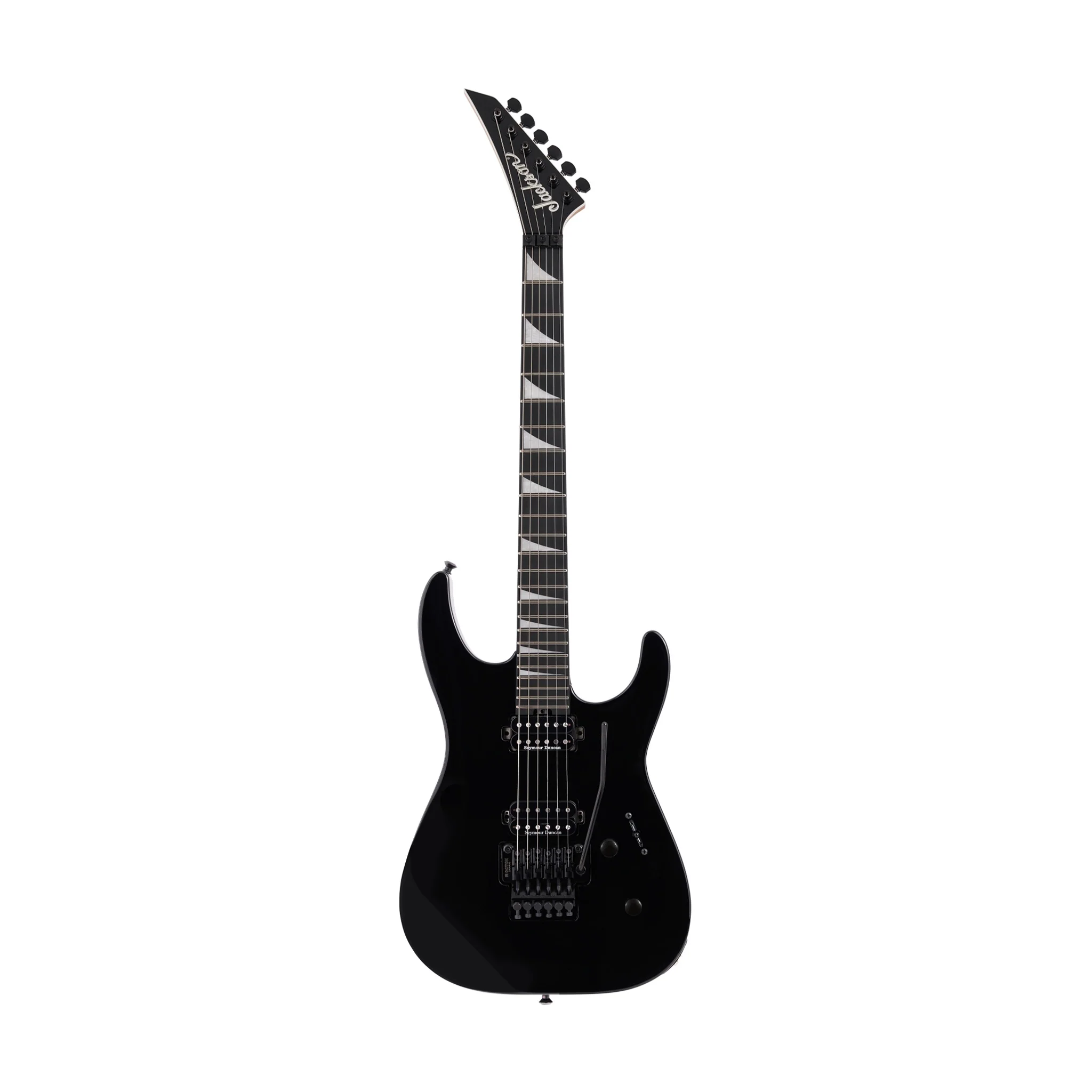 Jackson MJ Series Dinky DKR MAH Electric Guitar, Ebony FB, Gloss Black