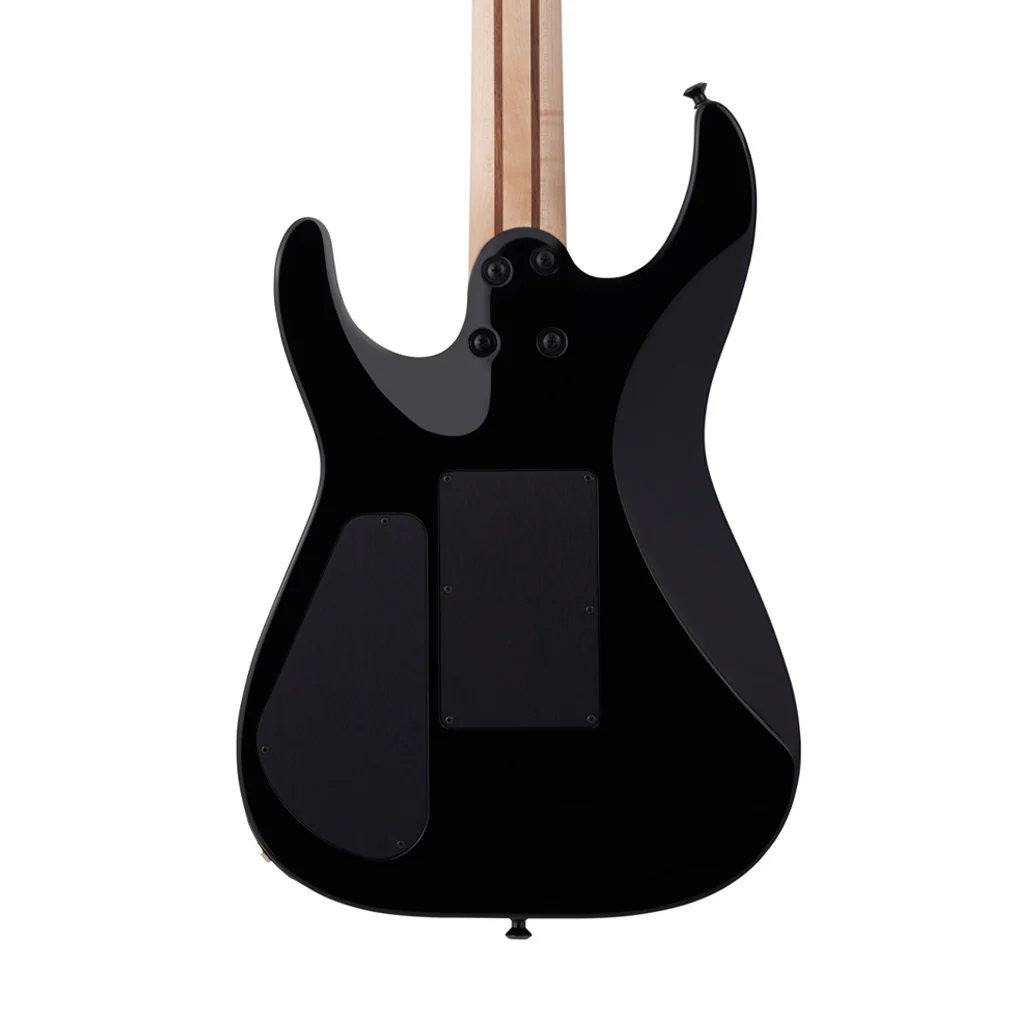 Jackson MJ Series Dinky DKR MAH Electric Guitar, Ebony FB, Gloss Black - Image 5