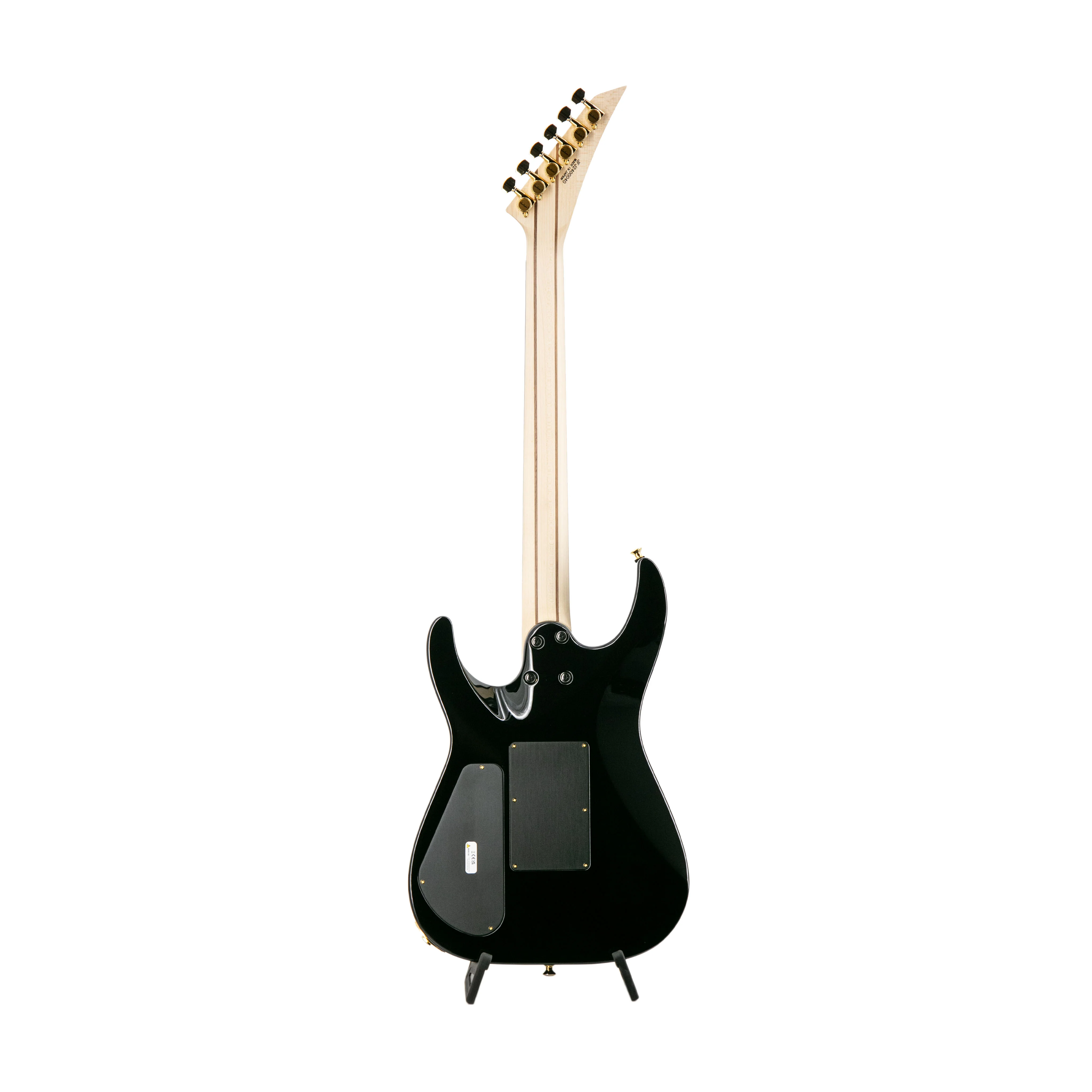 Jackson MJ Series Dinky DKRP Flame Maple Fluence Electric Guitar, Ebony FB, Amber Burst - Image 2