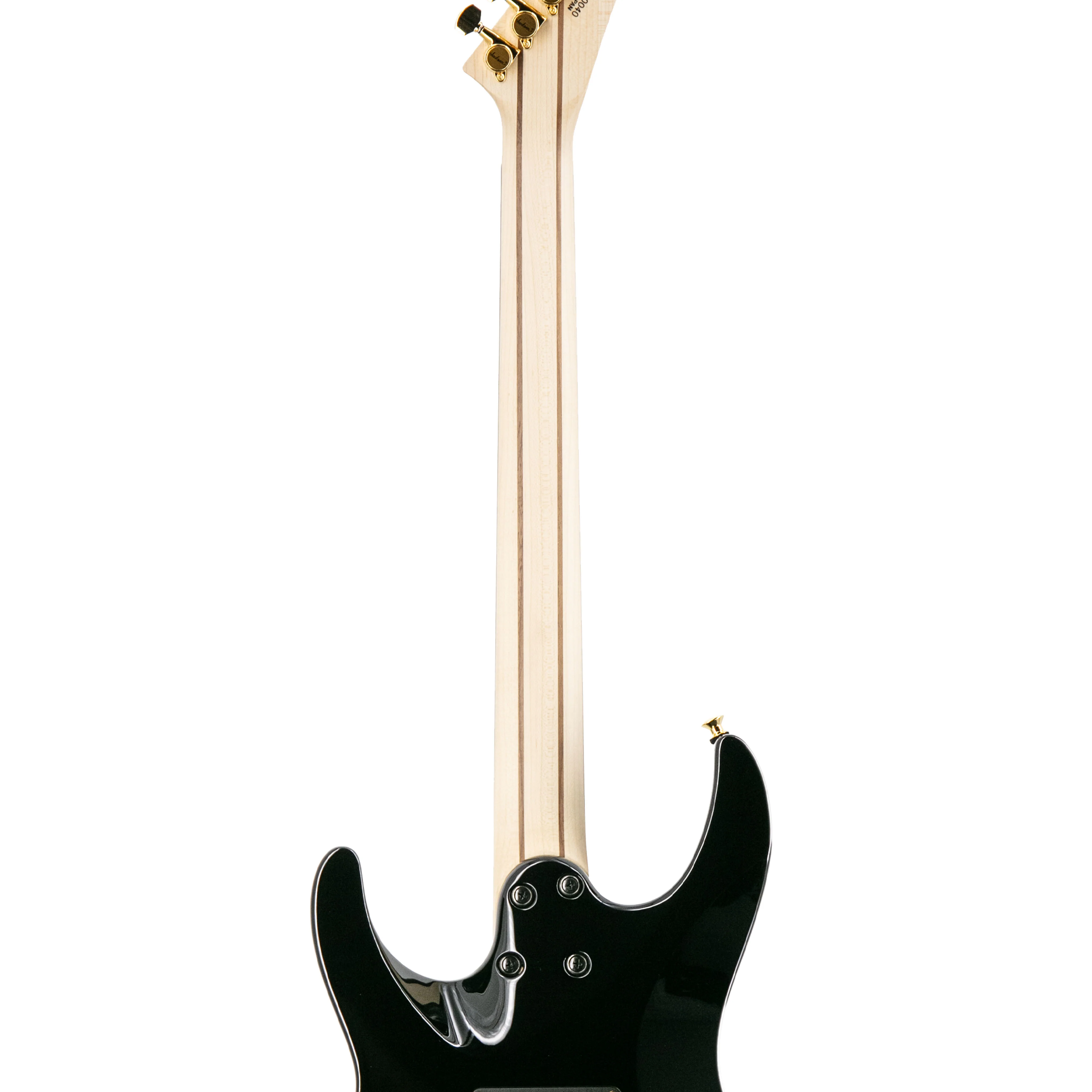 Jackson MJ Series Dinky DKRP Flame Maple Fluence Electric Guitar, Ebony FB, Amber Burst - Image 6