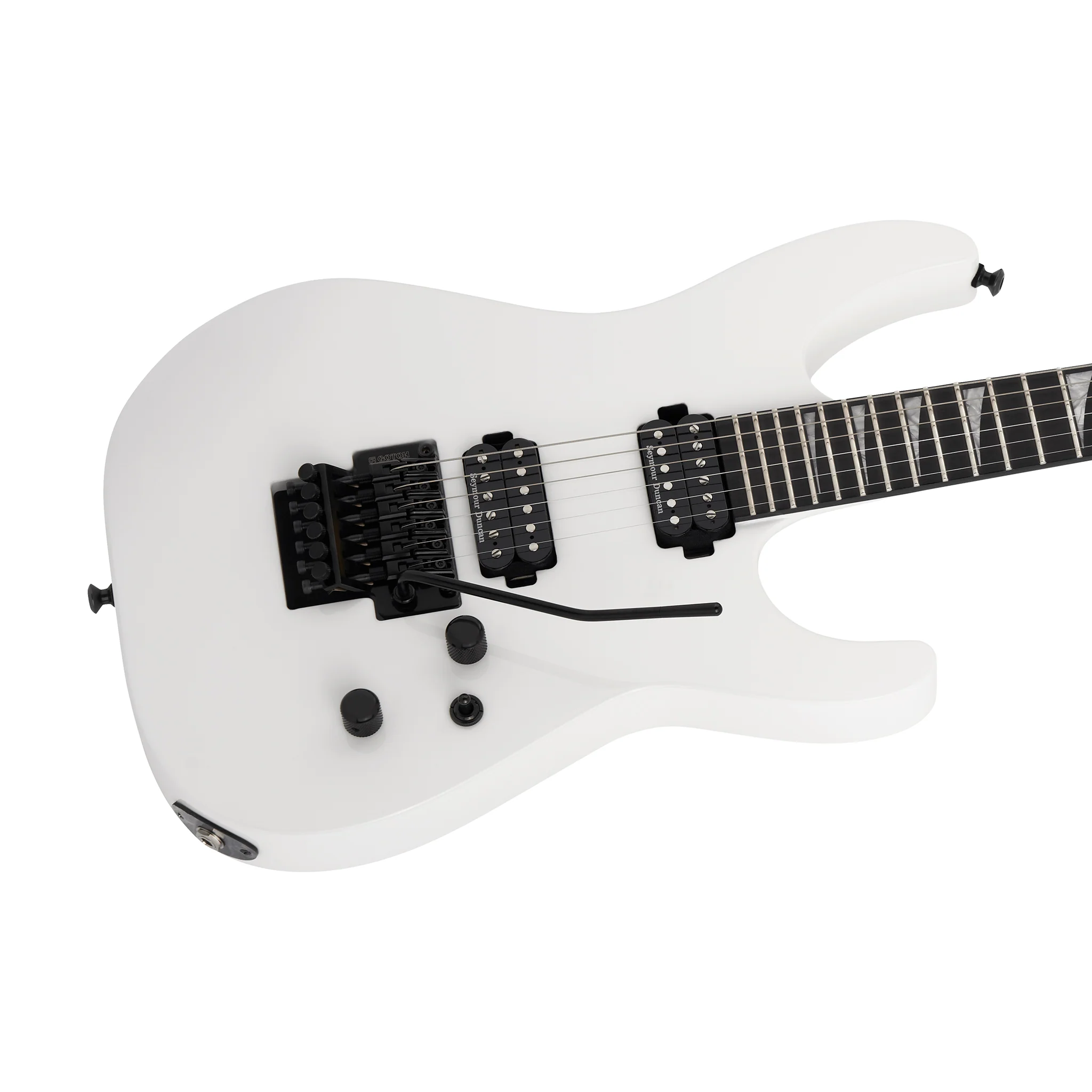 Jackson MJ Series Soloist SL2 Electric Guitar, Ebony FB, Snow White - Image 3