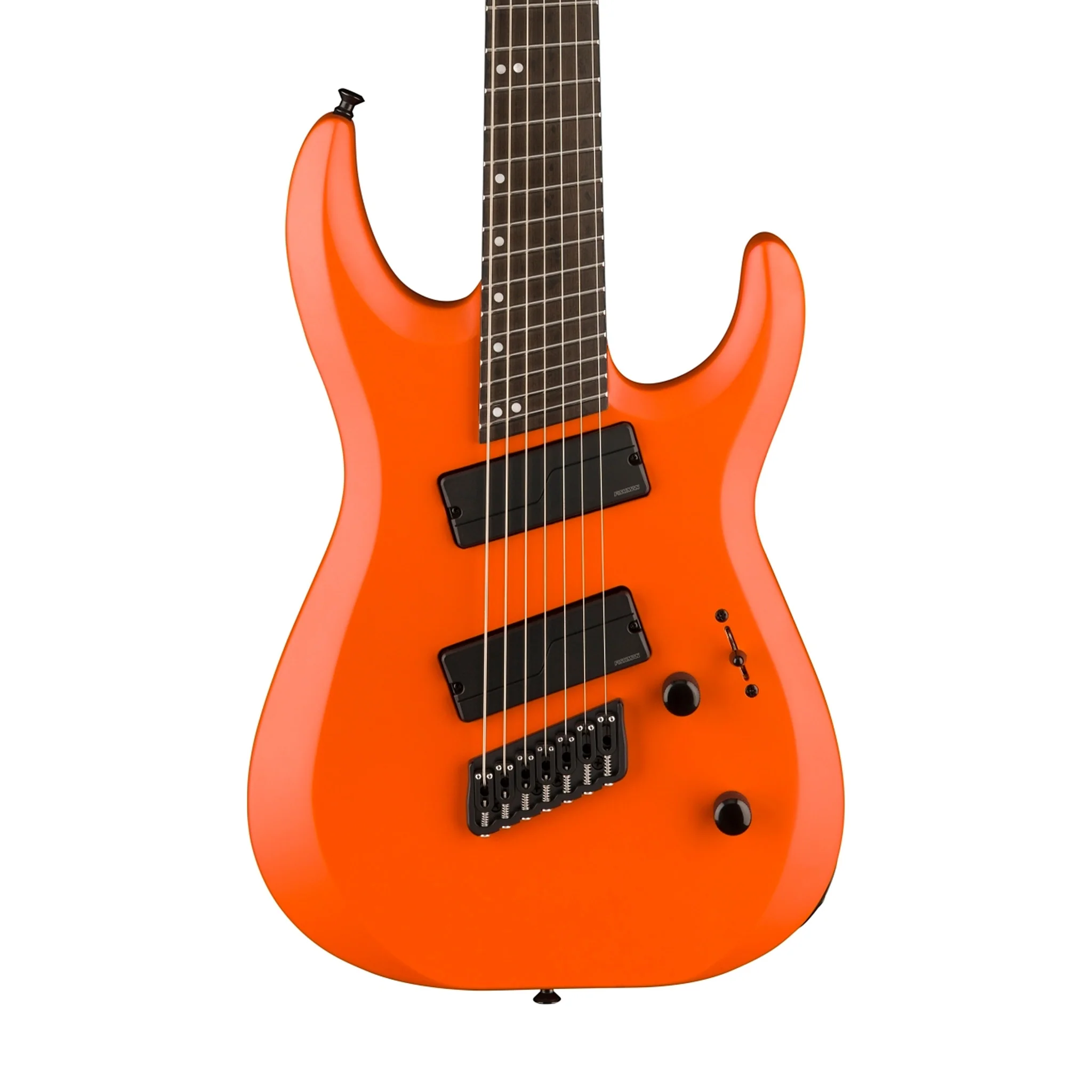 Jackson Pro Plus Series MDK7 MS Electric Guitar, Satin Orange Crush - Image 3