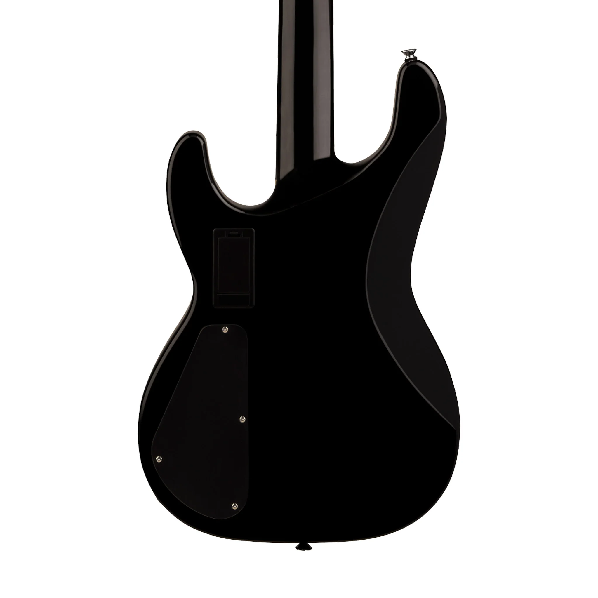 Jackson Pro Plus Series Pure Metal Concert CB1A Bass Guitar, Ebony FB, Gloss Black - Image 4