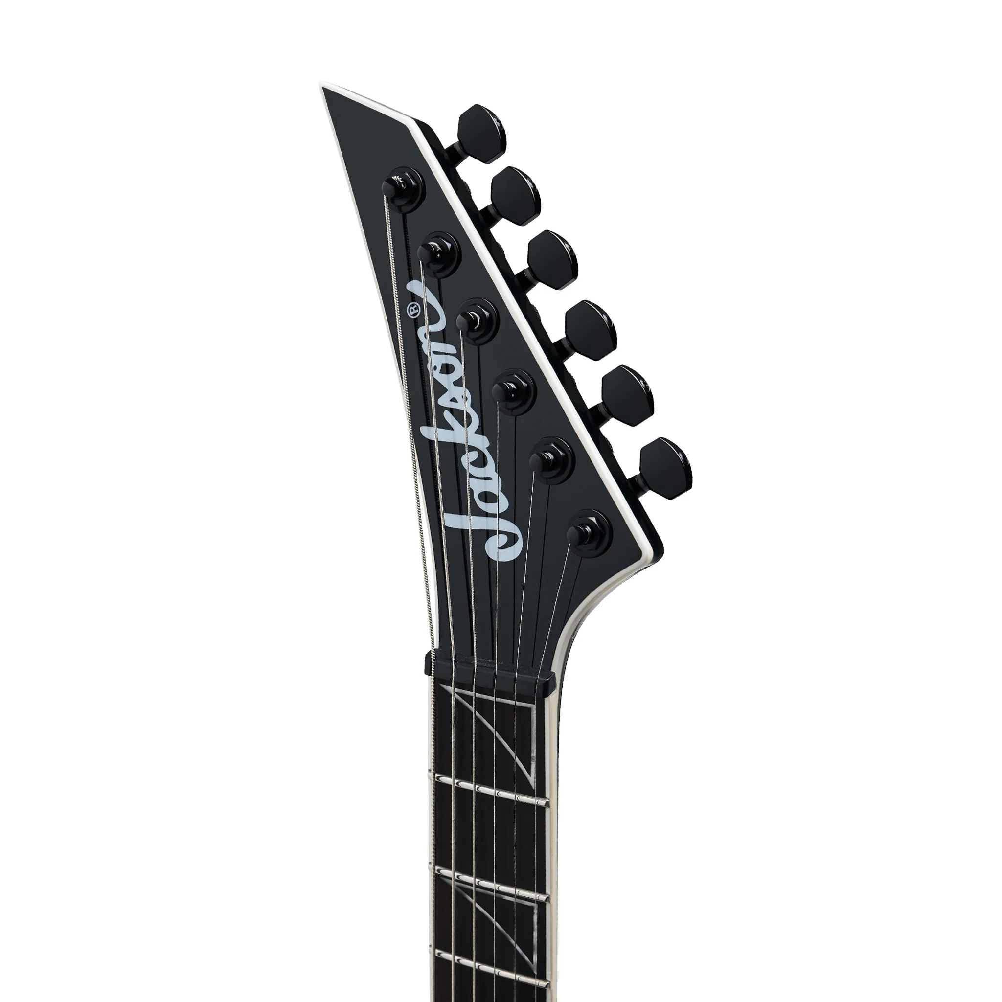 Jackson Pro Plus Series Signature Christian Andreu Rhoads RR24 Electric Guitar, Black w/White Bevels - Image 5