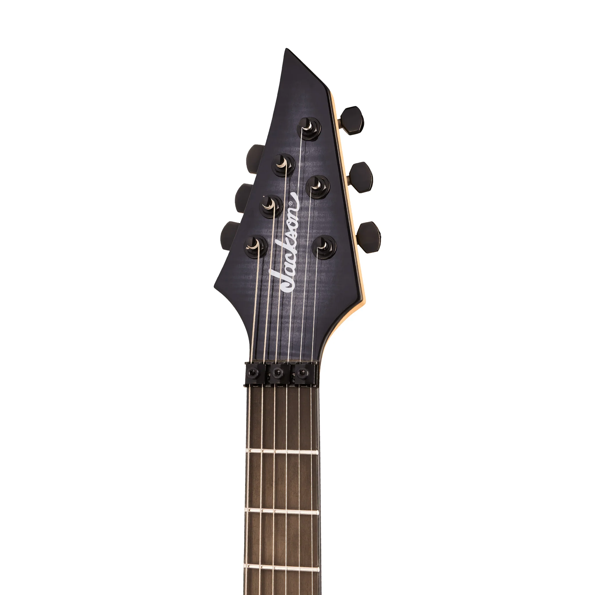 Jackson Pro Plus Signature Chris Broderick Soloist 6 Electric Guitar, Ebony FB, Transparent Black - Image 6