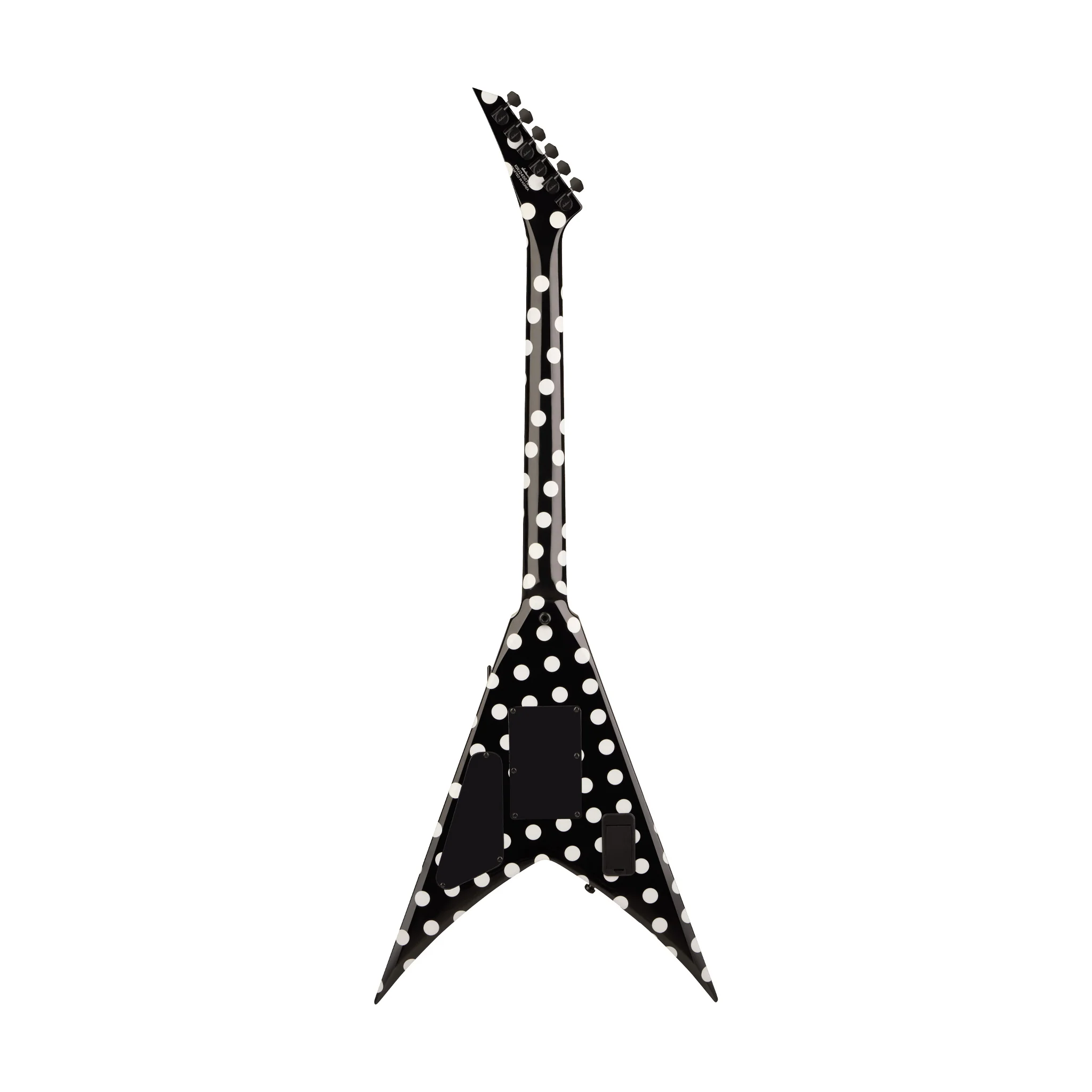 Jackson Pro Plus Signature Phil Demmel King V KV Electric Guitar, Ebony FB, Polka Dot - Image 2