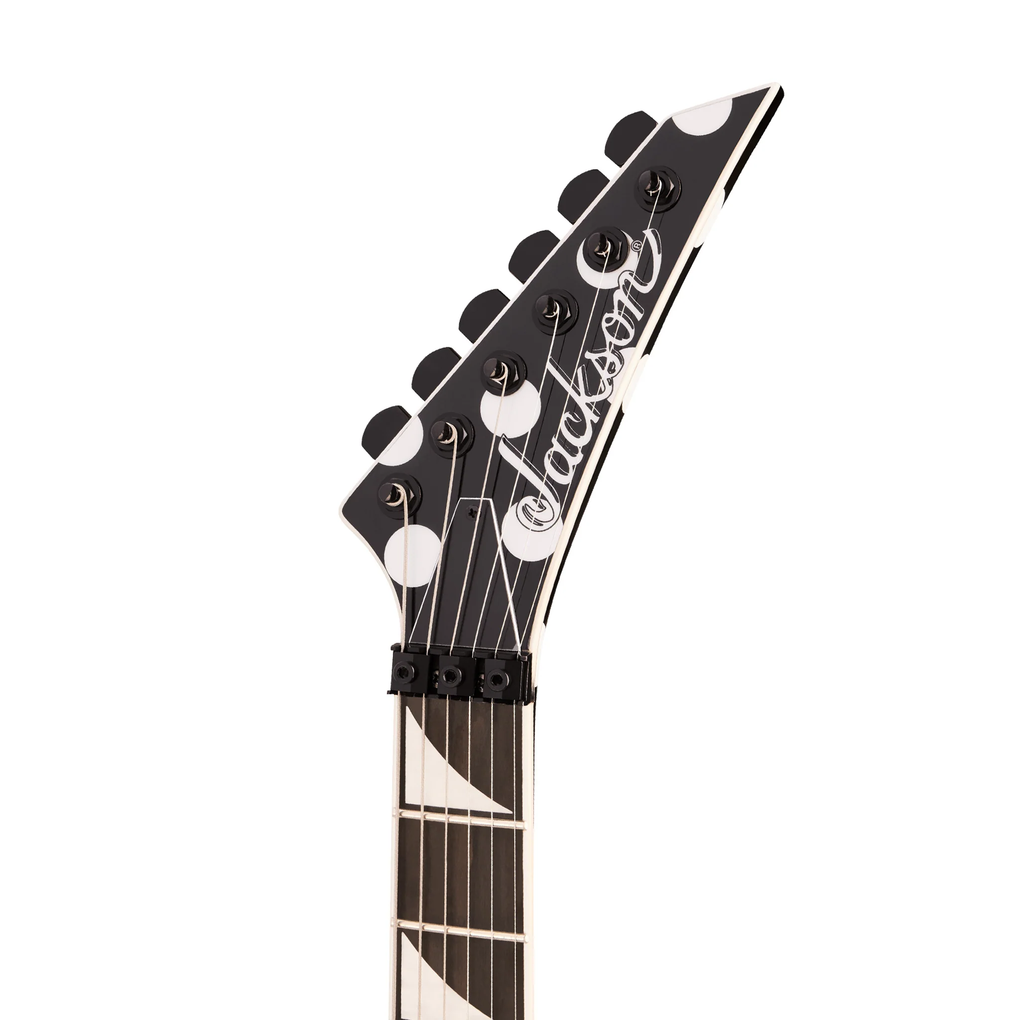 Jackson Pro Plus Signature Phil Demmel King V KV Electric Guitar, Ebony FB, Polka Dot - Image 6