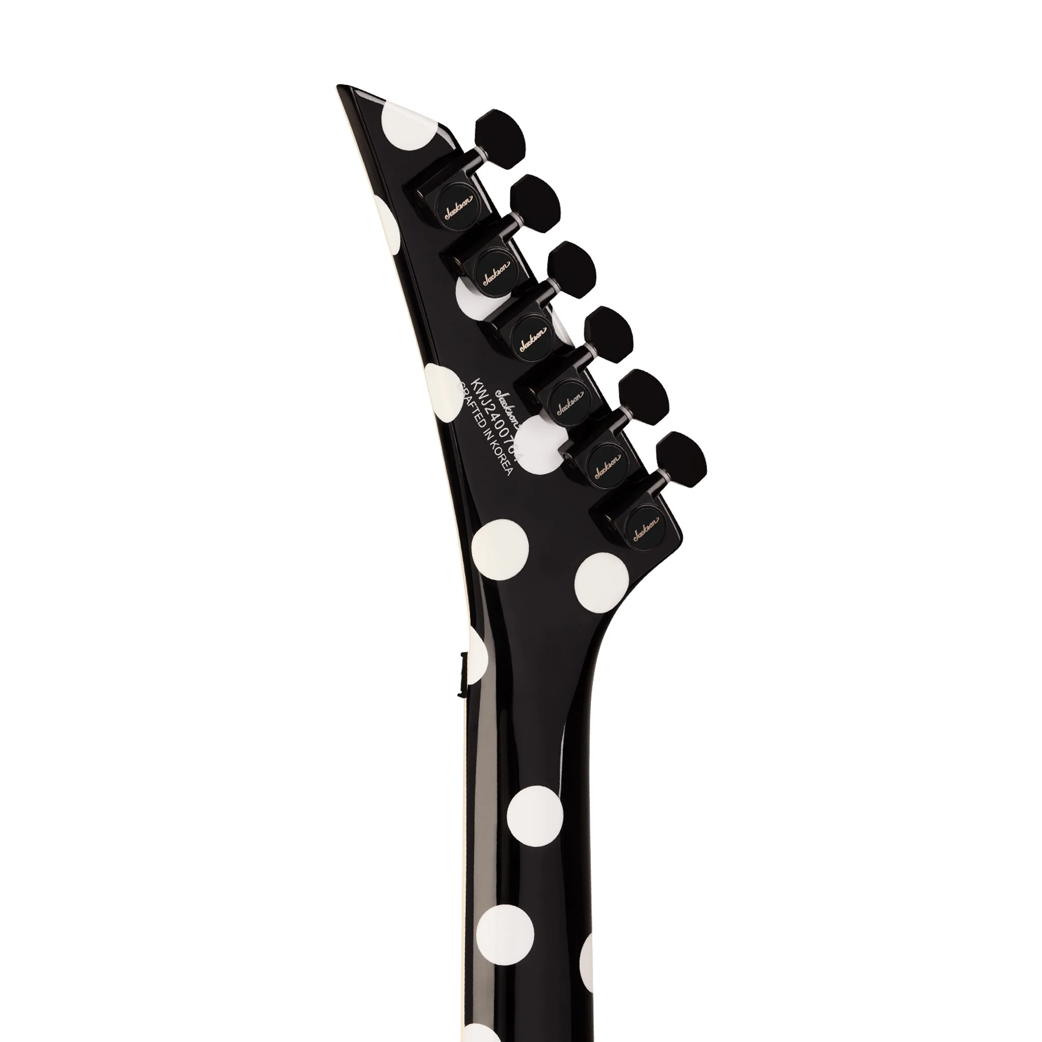 Jackson Pro Plus Signature Phil Demmel King V KV Electric Guitar, Ebony FB, Polka Dot - Image 7